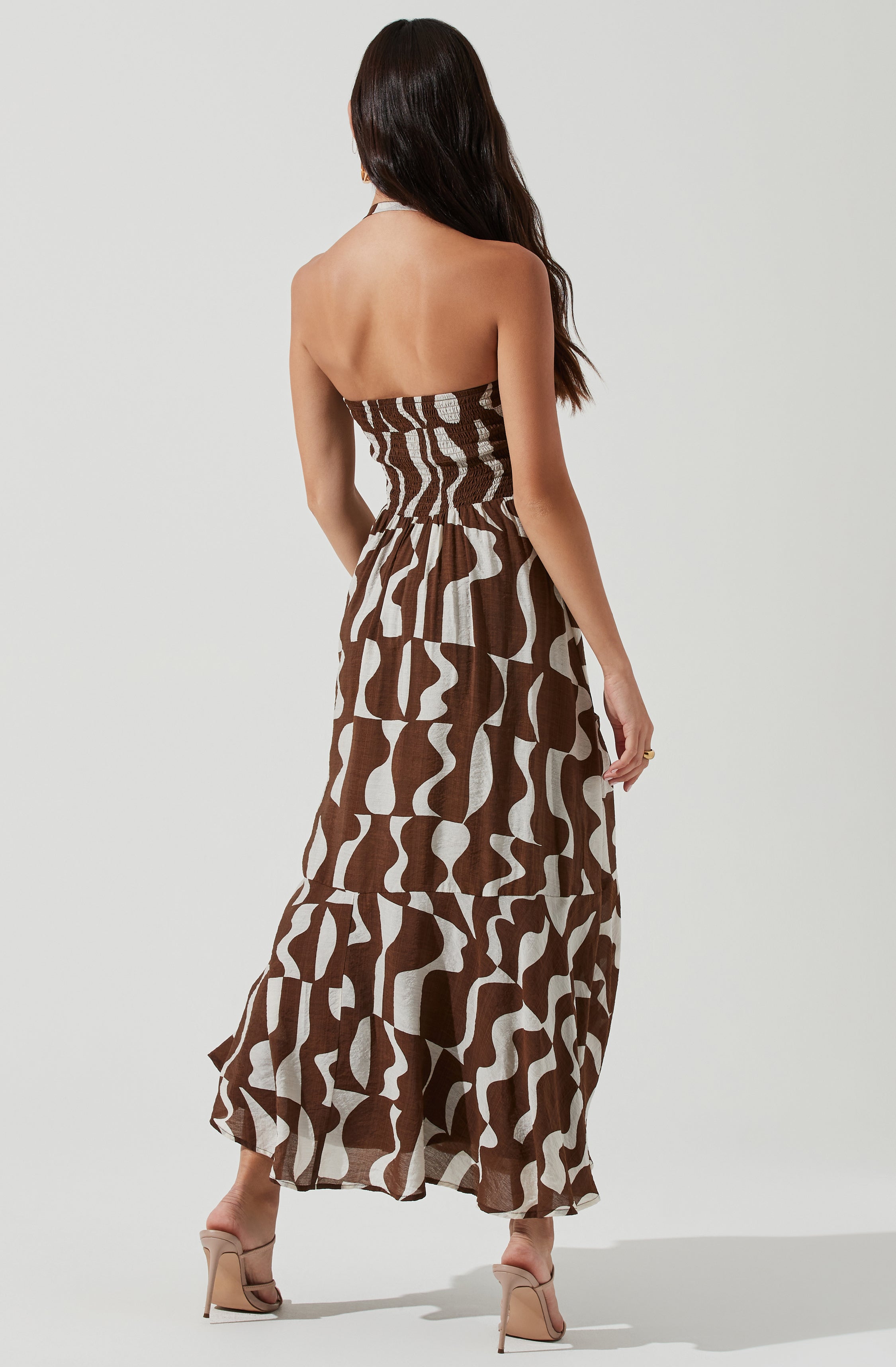 Mariella Halter Maxi Dress