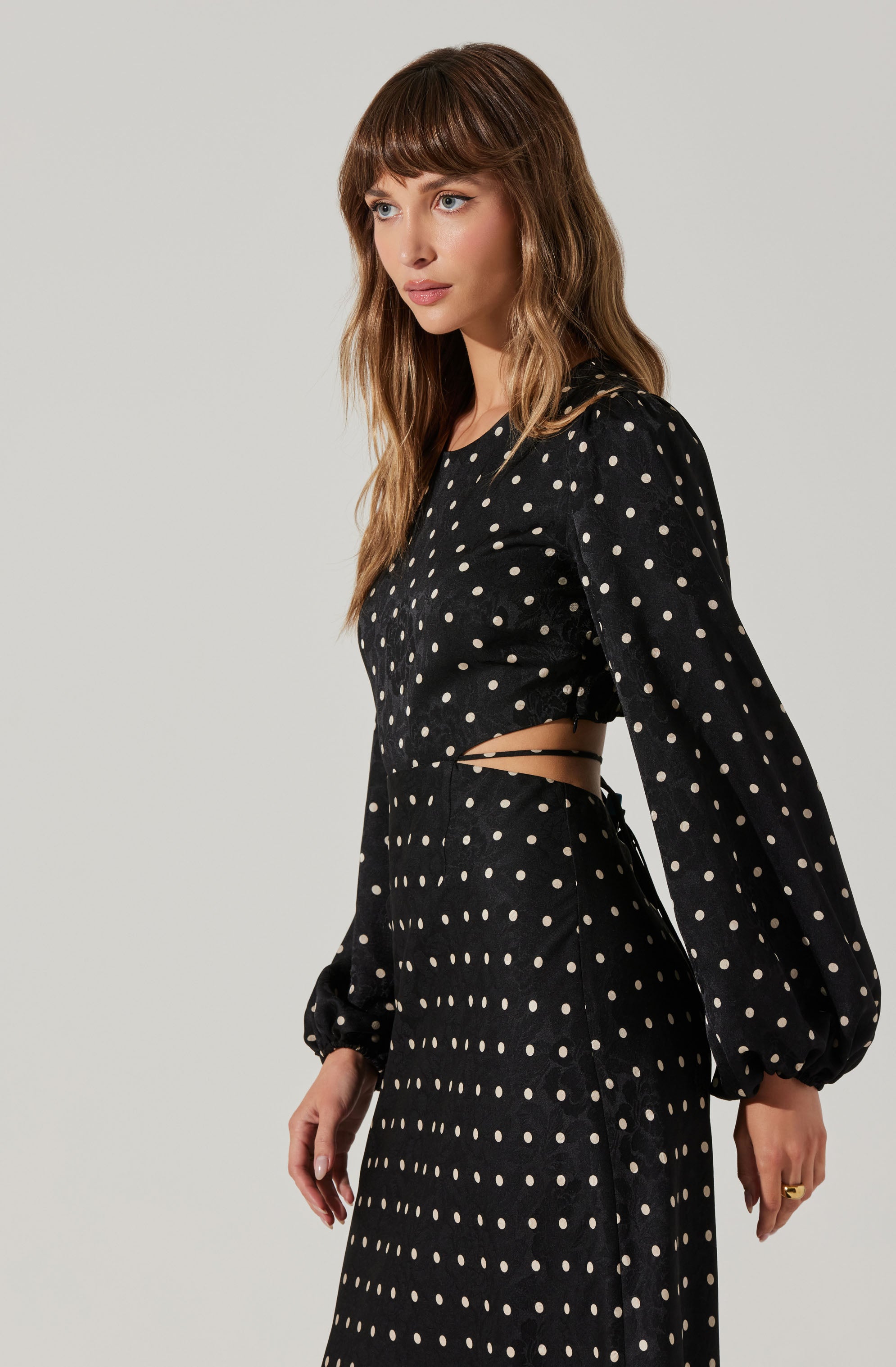 Quinn Floral Cutout Maxi Dress