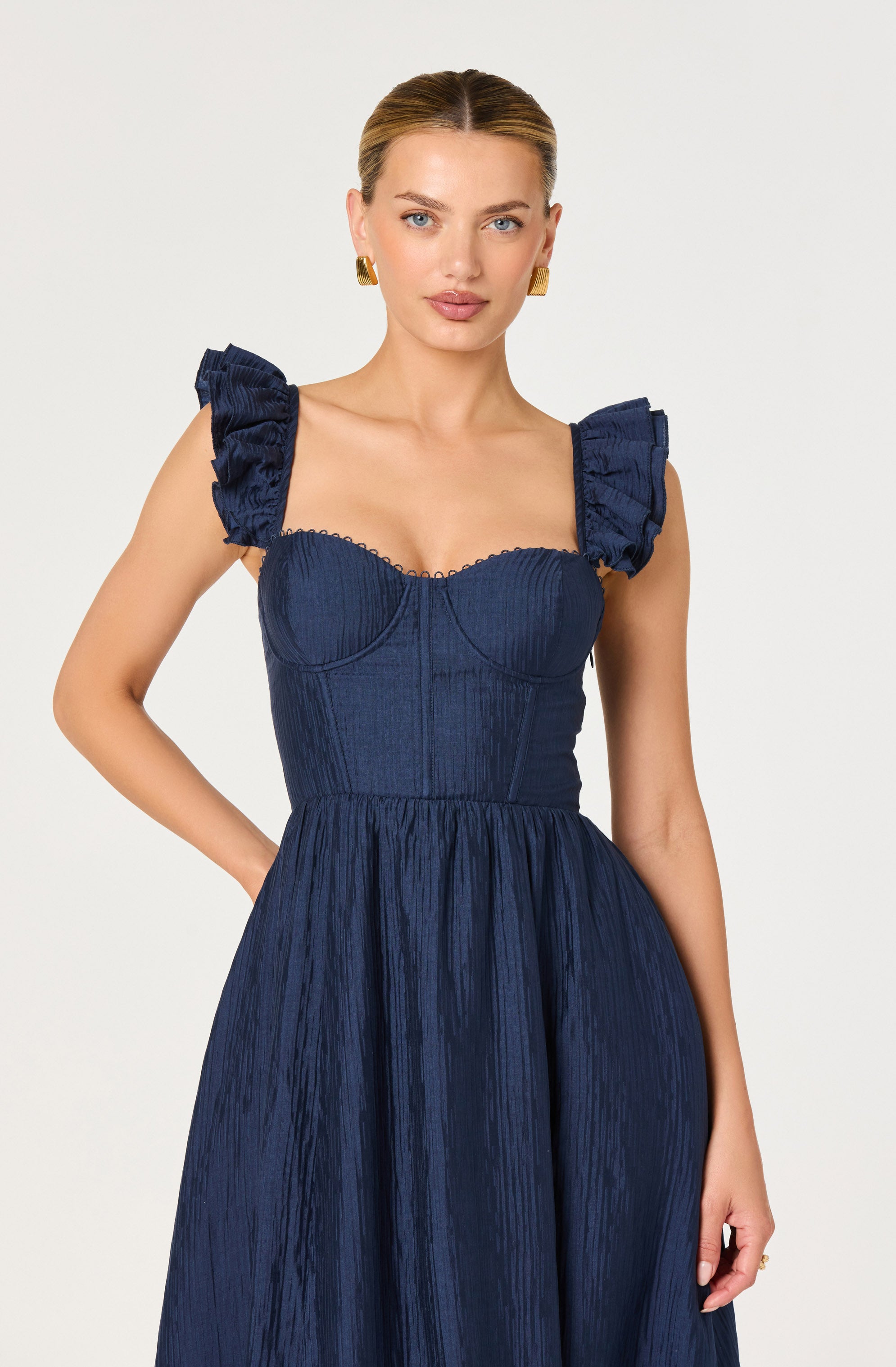 Wedelia Bustier Midi Dress