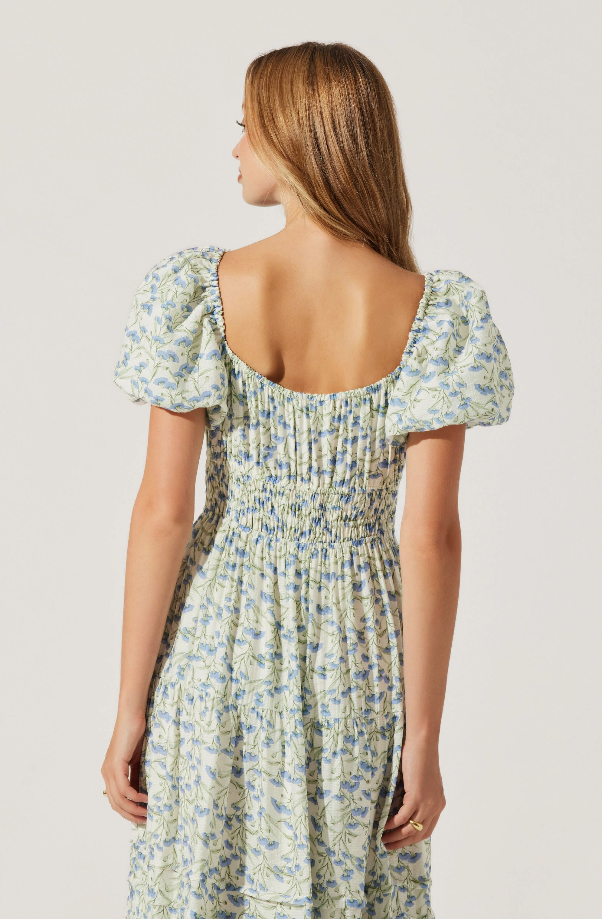 Florentina Floral Tiered Maxi Dress