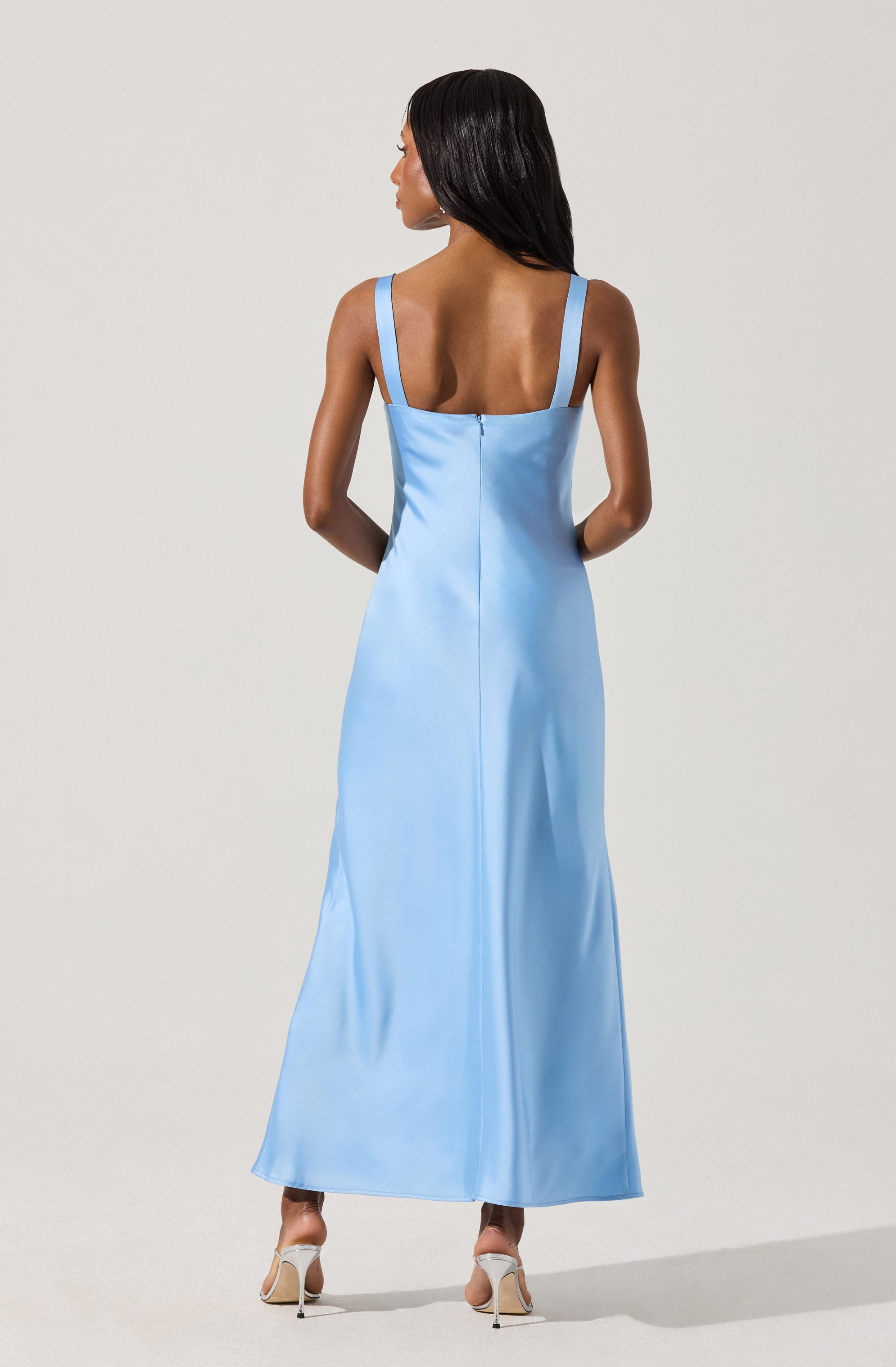 Stacie Satin Maxi Dress