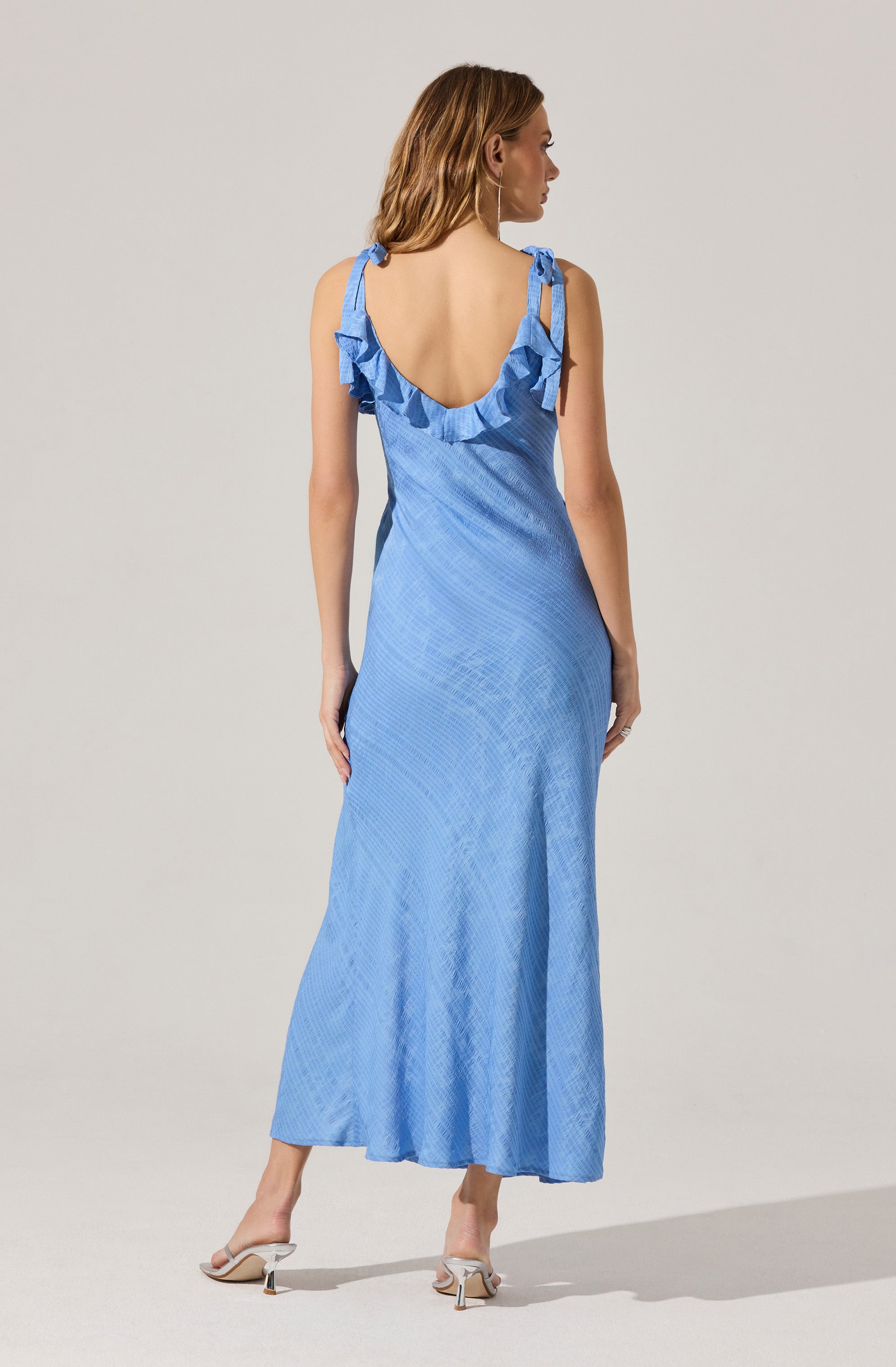 Sorbae Ruffle Maxi Dress