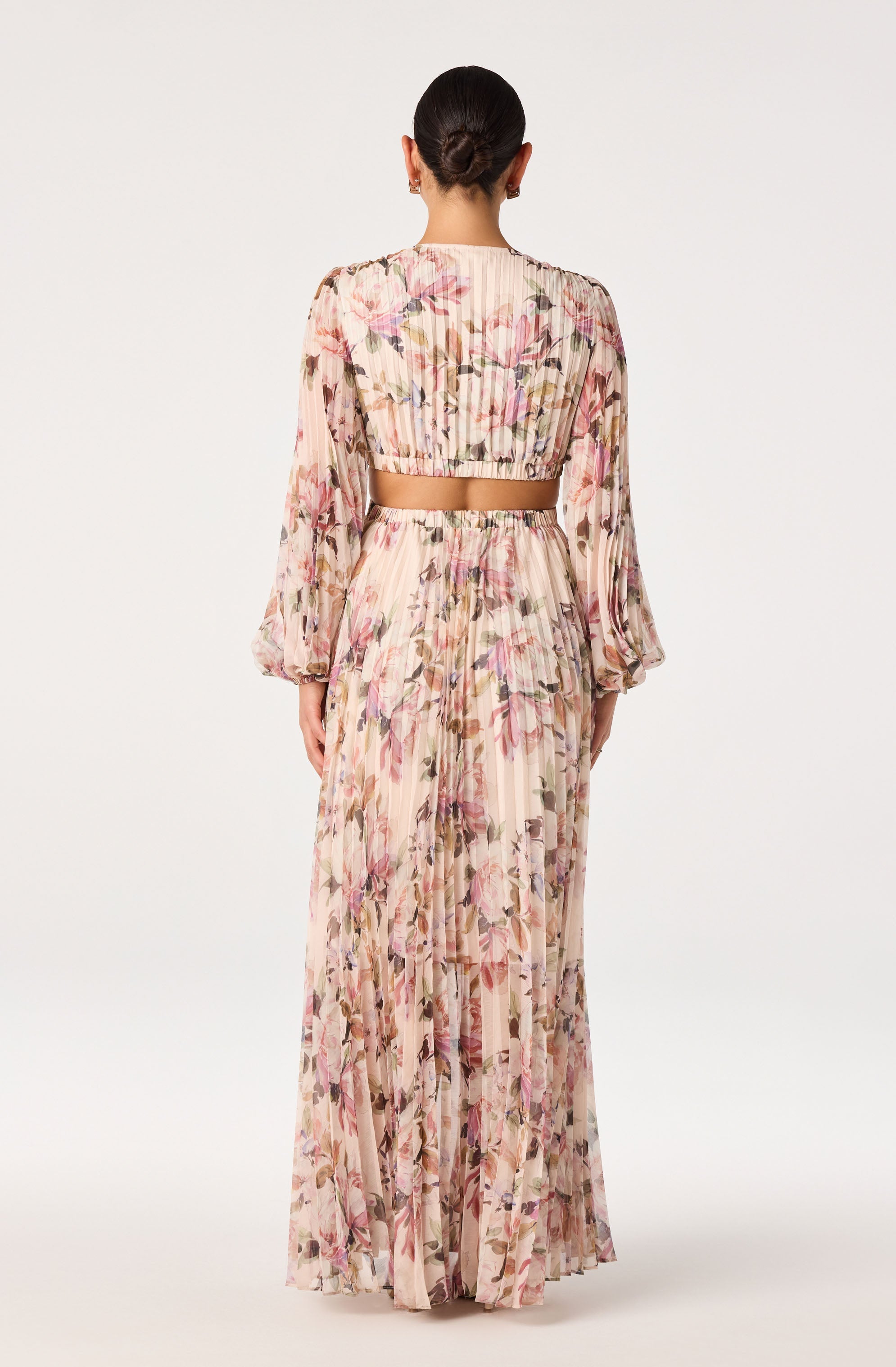 Revery Floral Long Sleeve Maxi Dress