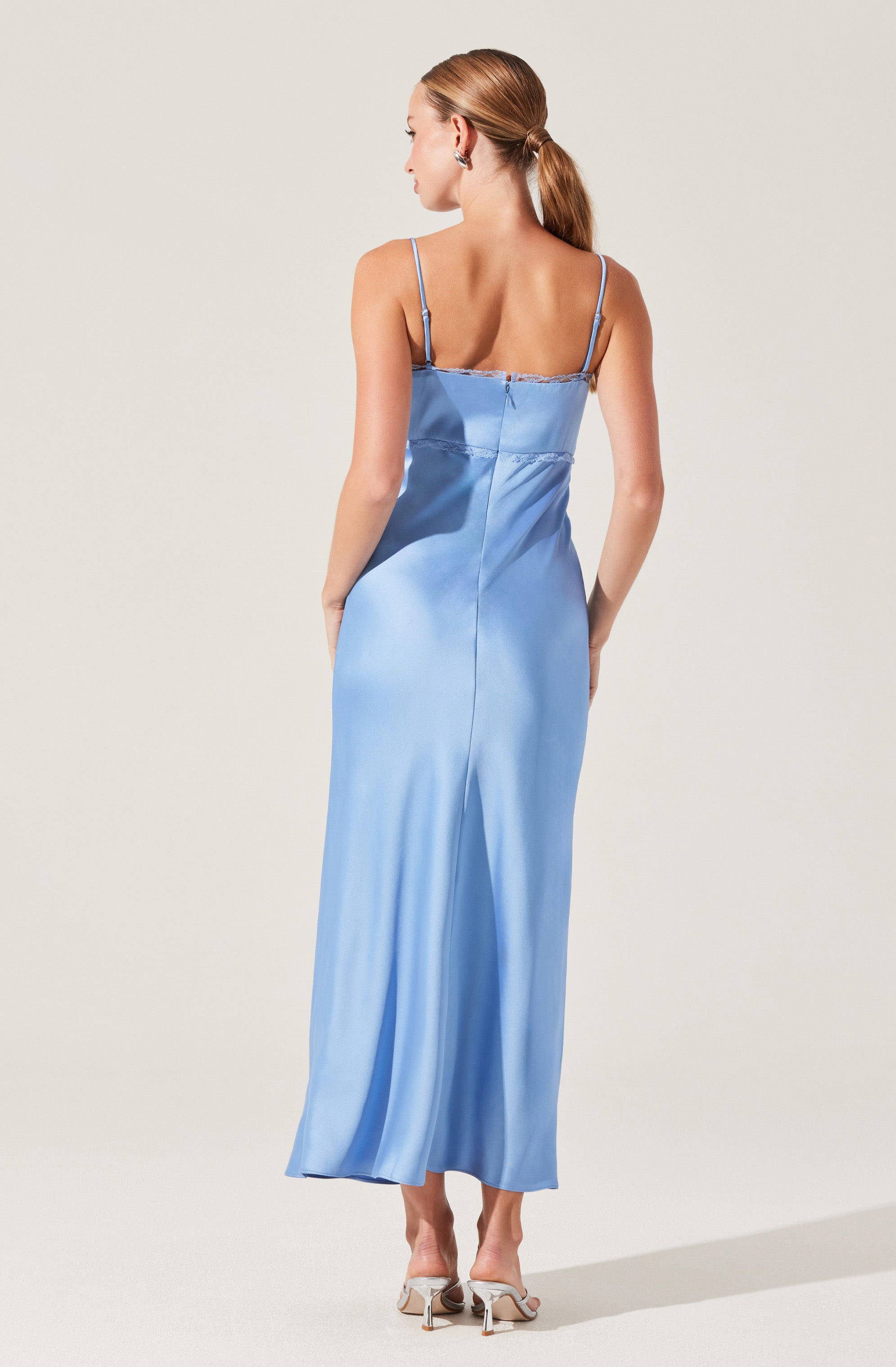 Florianne Satin Maxi Dress
