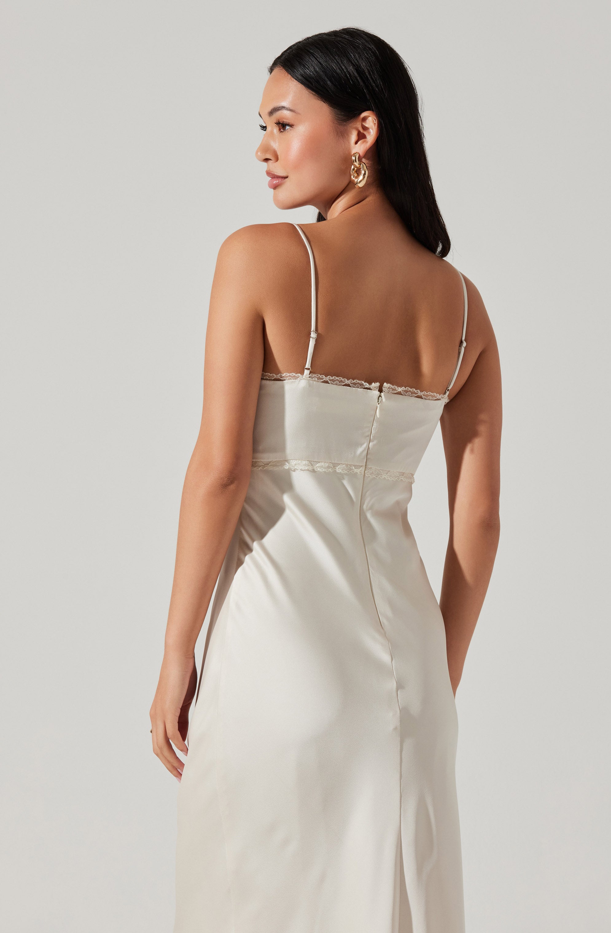 Florianne Satin Maxi Dress