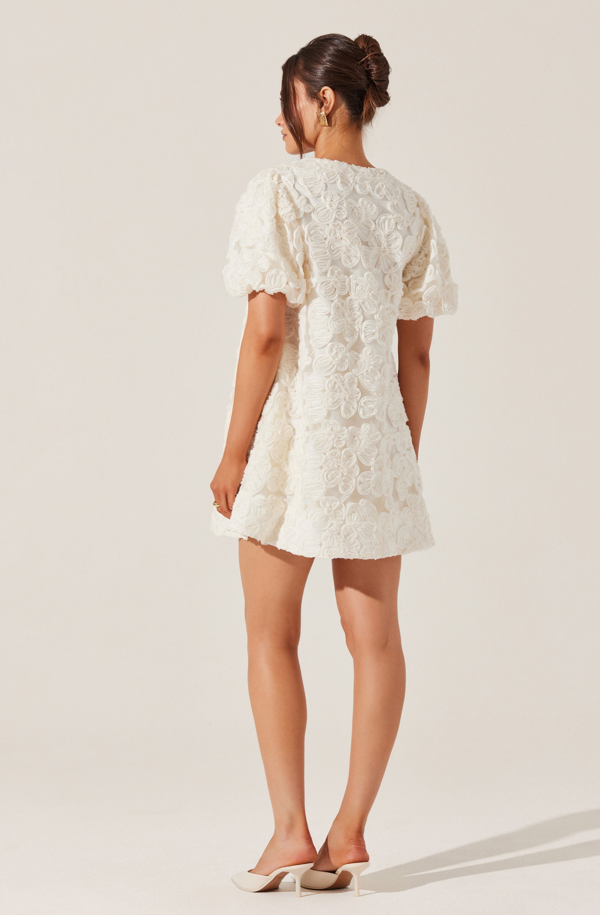 Lakelyn Floral Embroidered Mini Dress