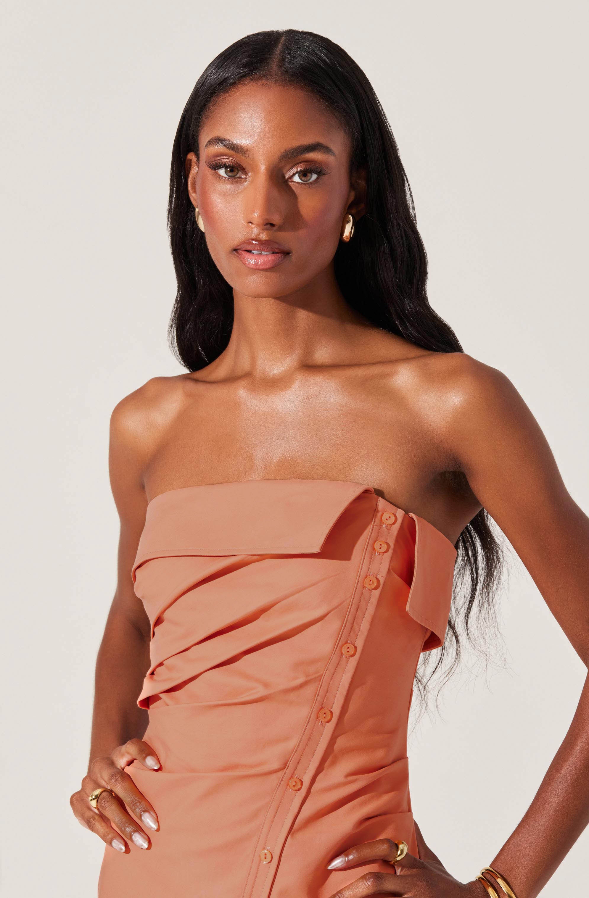 Sabriya Strapless Mini Dress