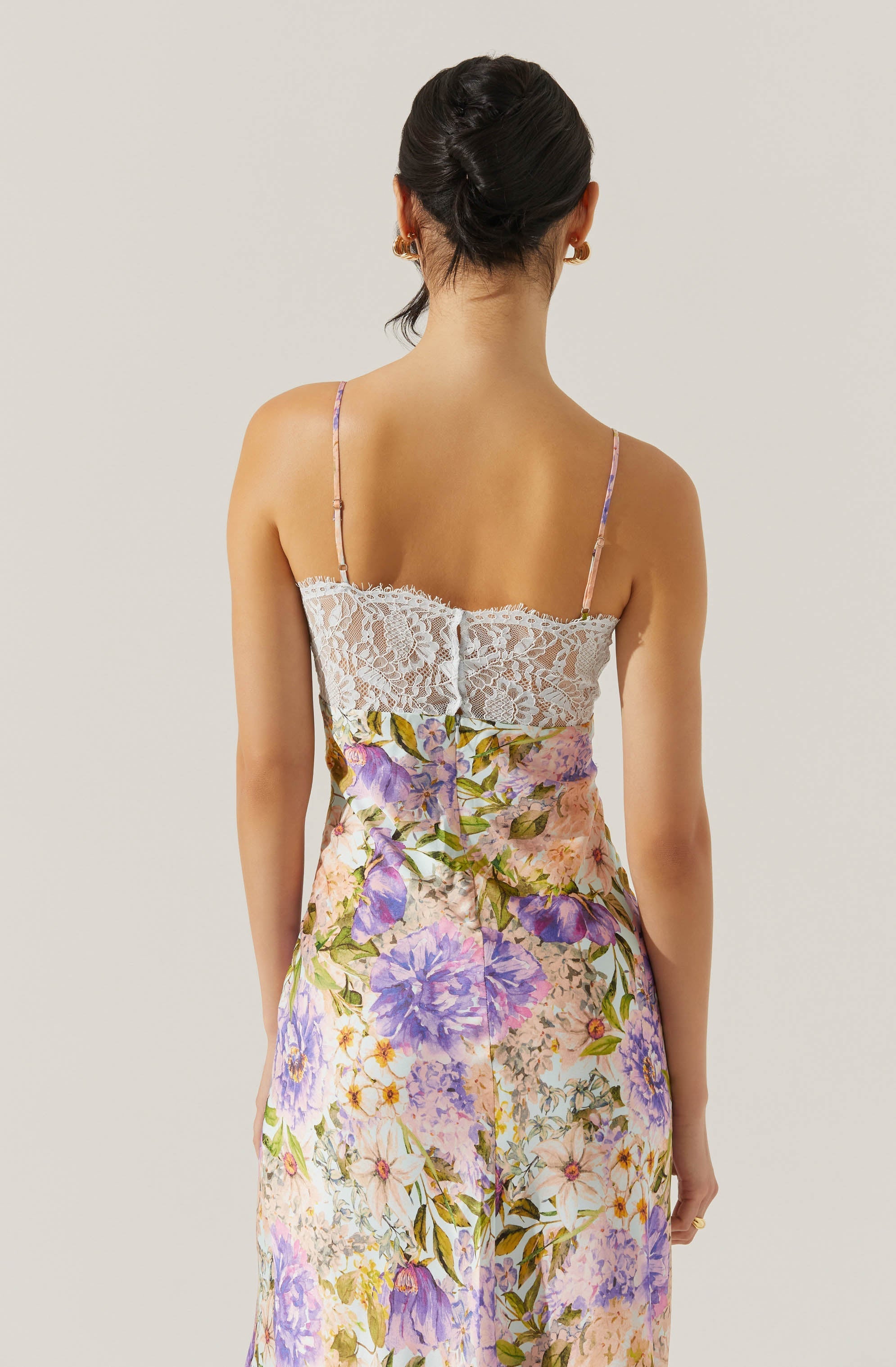 Ivanna Floral Lace Maxi Dress