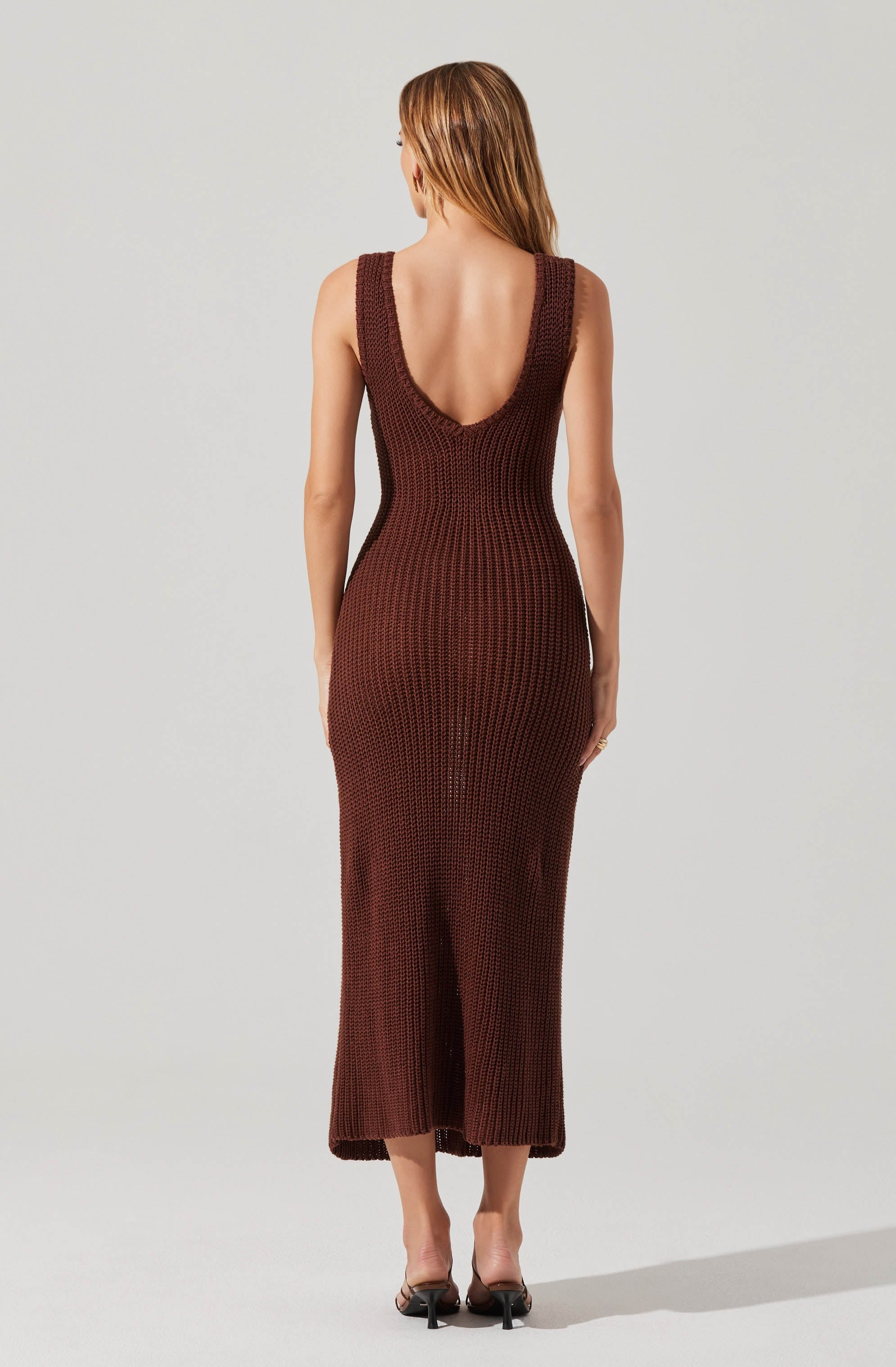 Ainhoa 3D Floral Sweater Dress