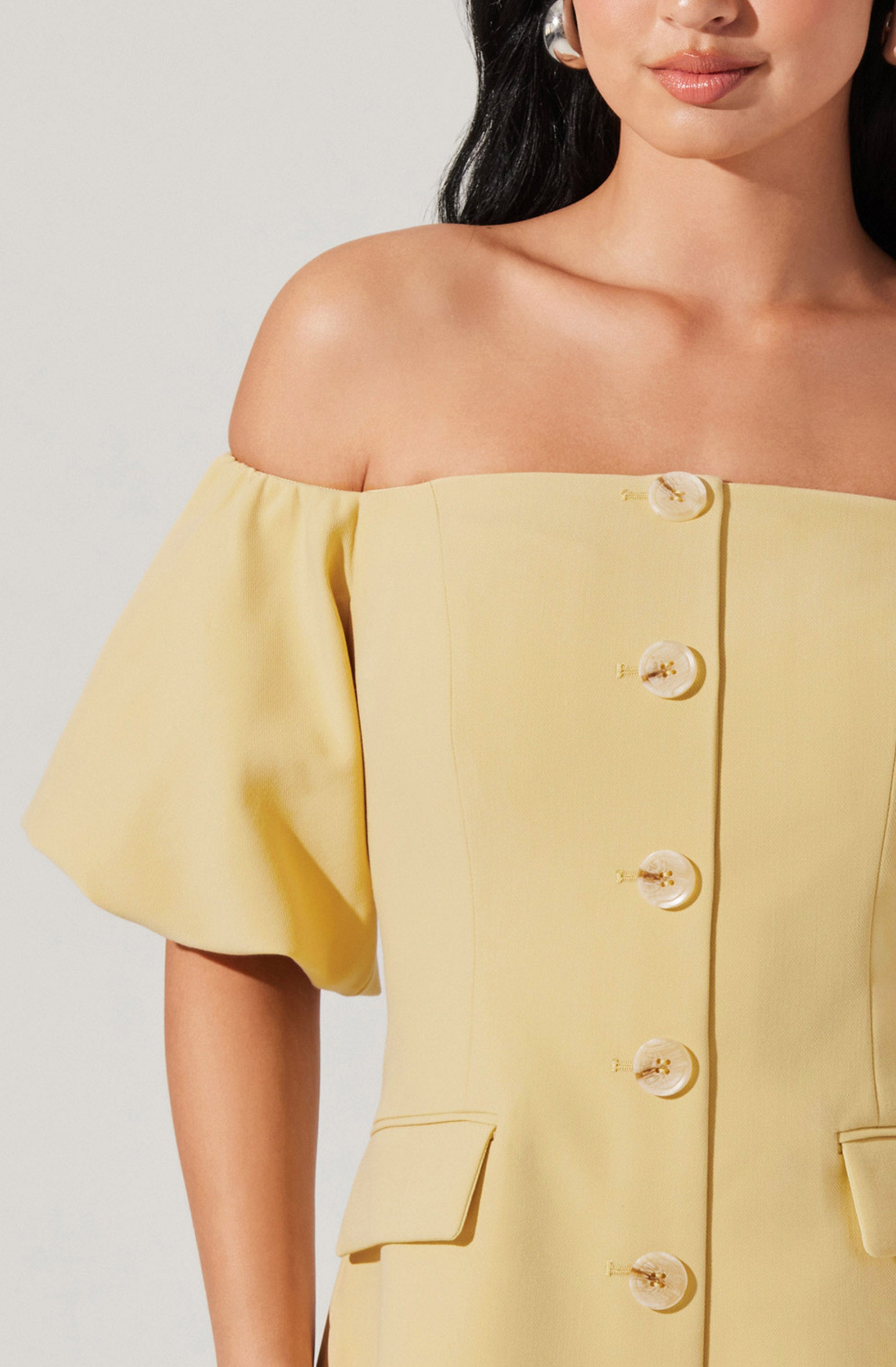 Biviana Off Shoulder Mini Dress