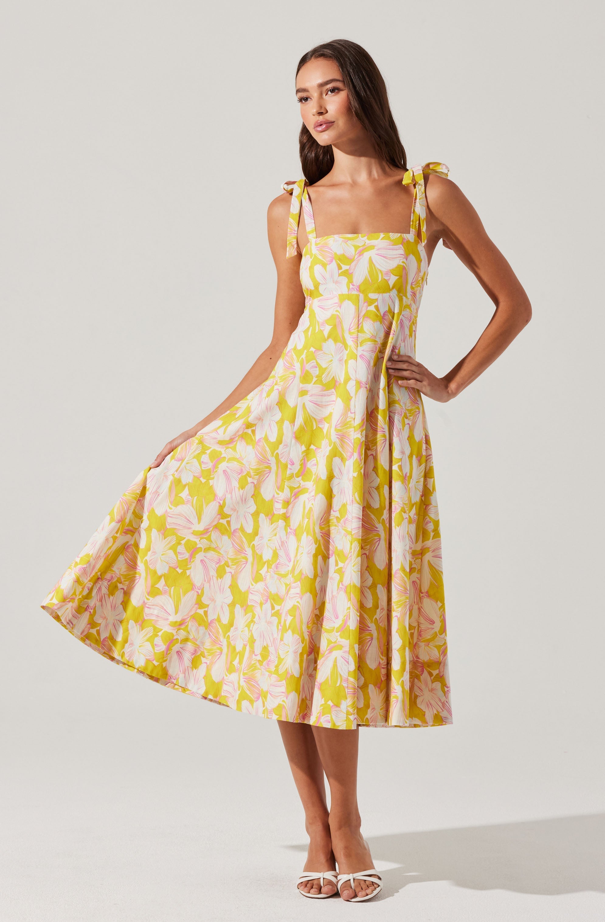 Shiann Print Midi Dress