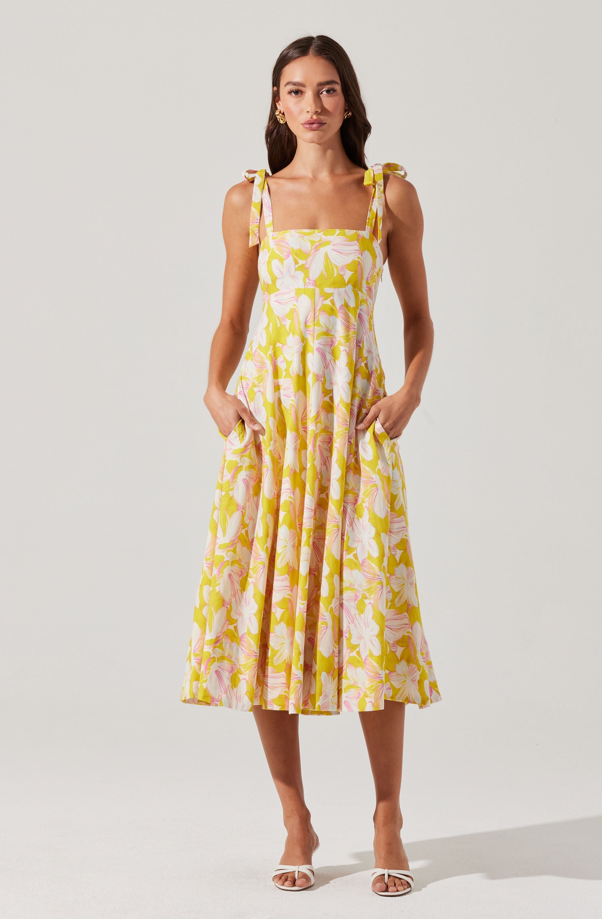 Shiann Print Midi Dress