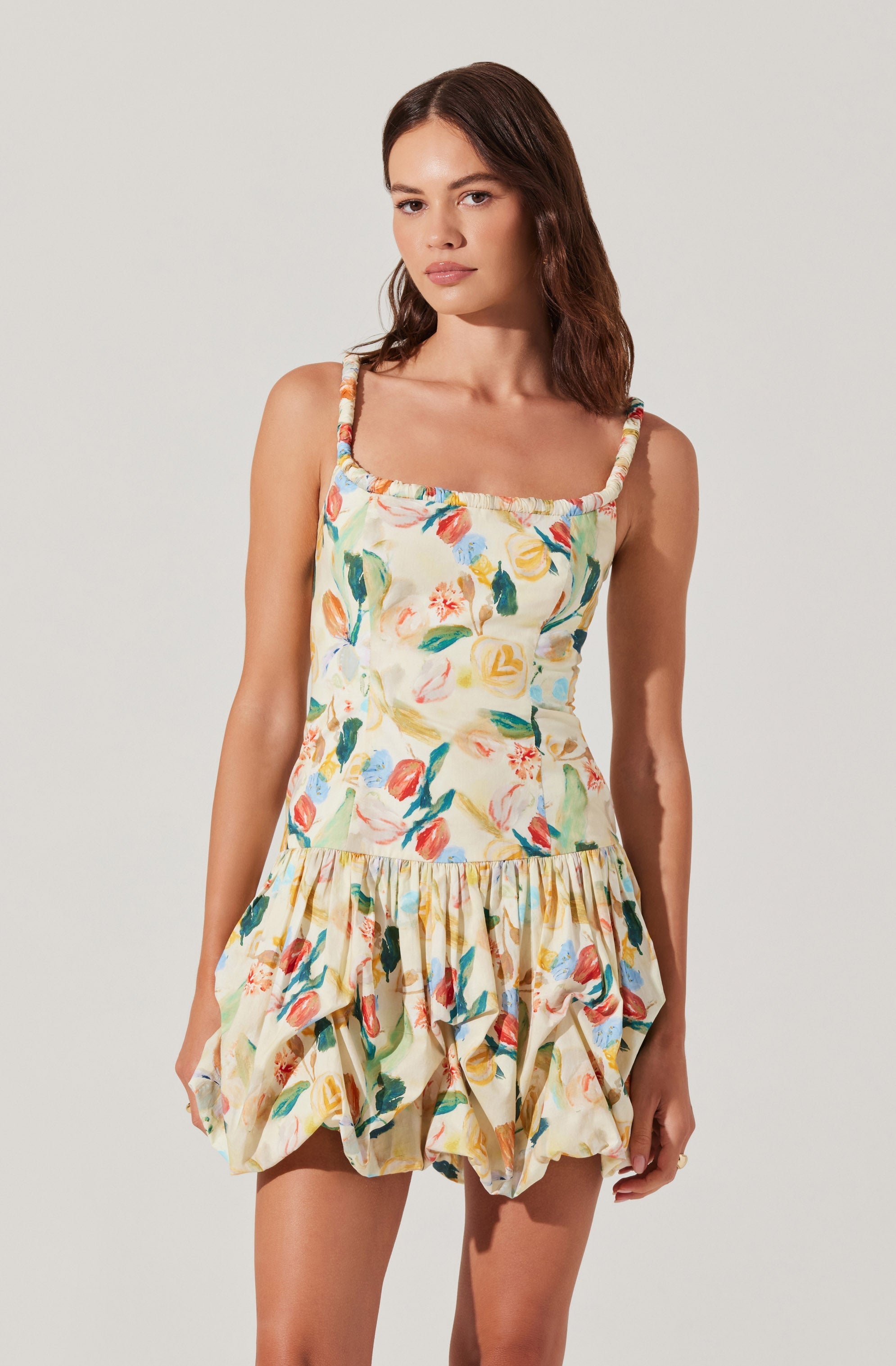Keyla Floral Bubble Dress
