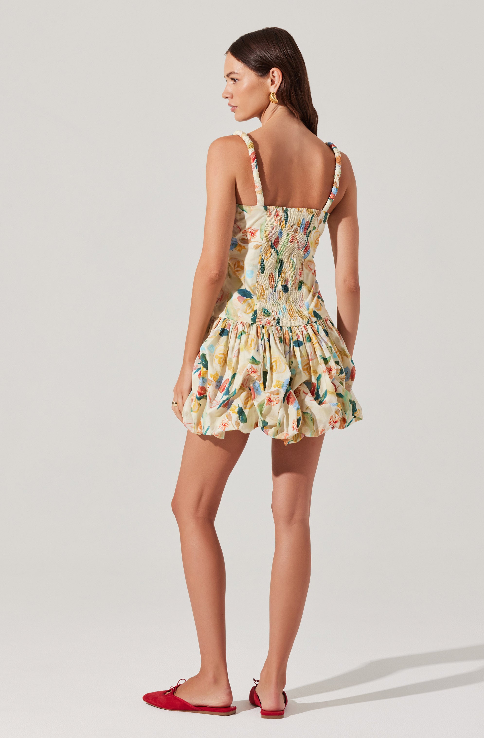 Keyla Floral Bubble Dress