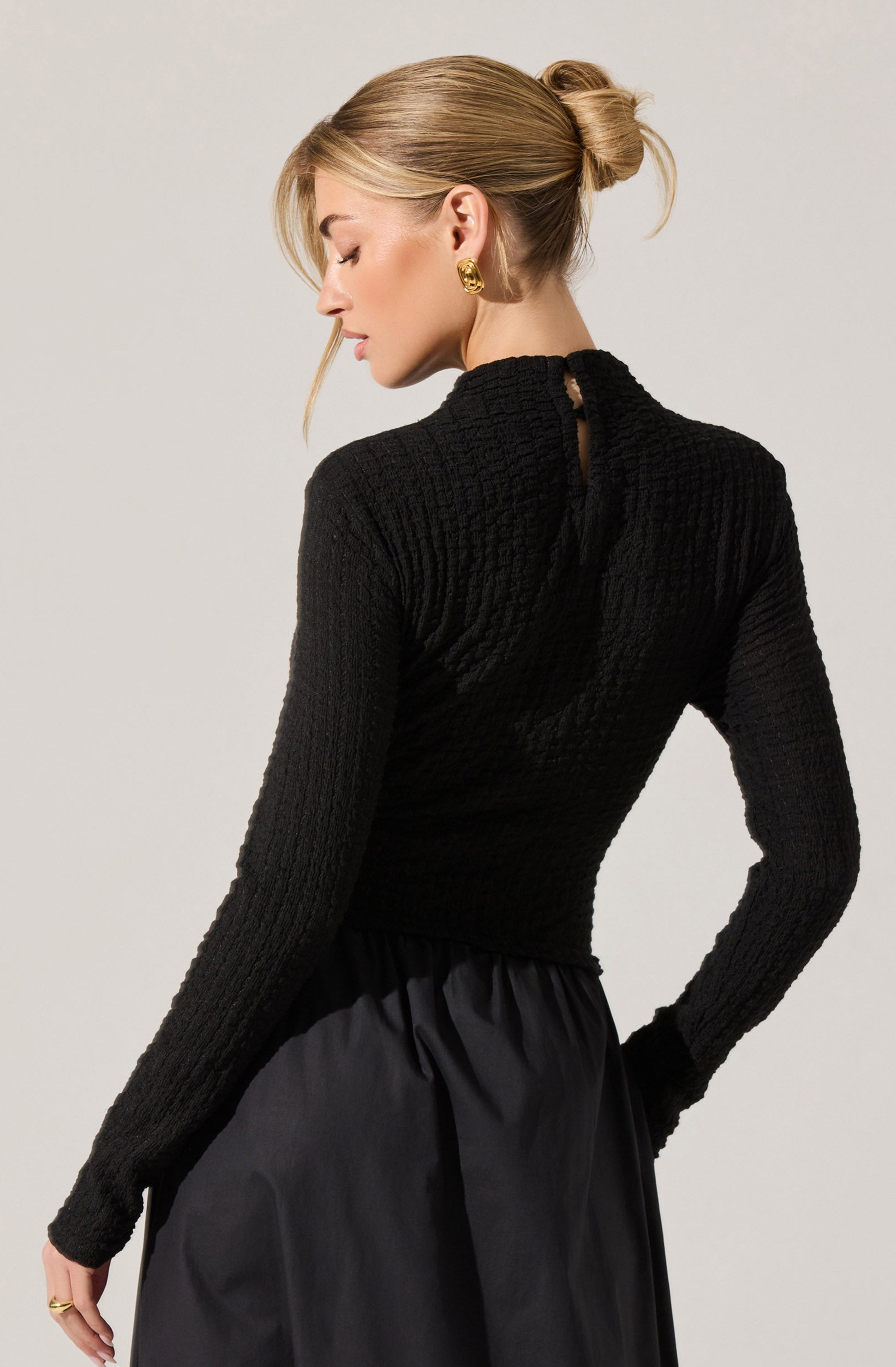 Kearney Mixed Media Midi Dress