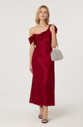 Alyssia One Shoulder Maxi Dress