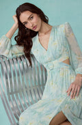 Klarissa Floral Cutout Maxi Dress