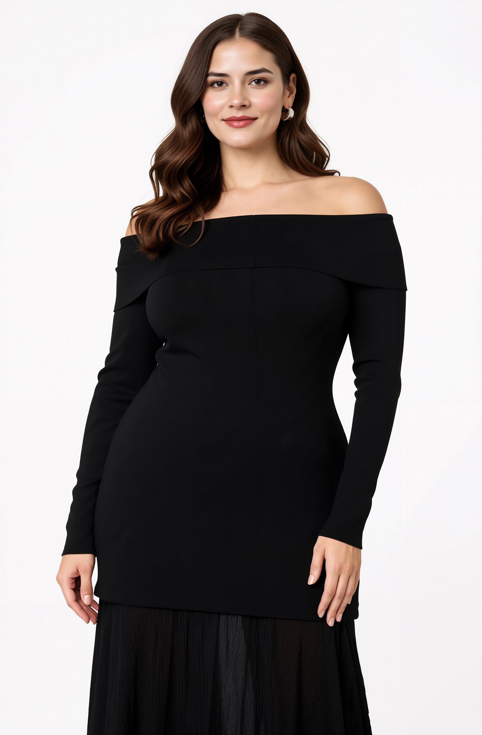 Lidia Mixed Media Maxi Dress