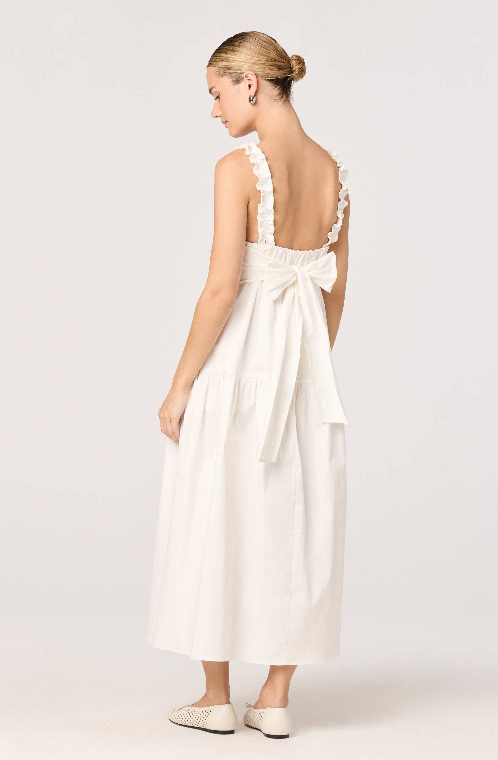 Orenthia Ruffle Trim Maxi Dress