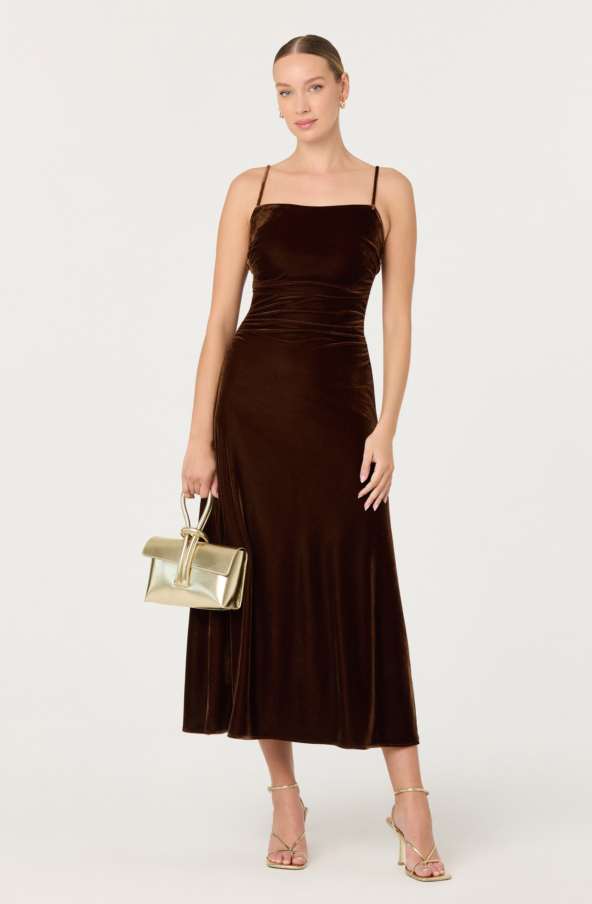 Valery Velvet Maxi Dress