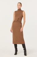 Riana Turtleneck Twist Front Dress