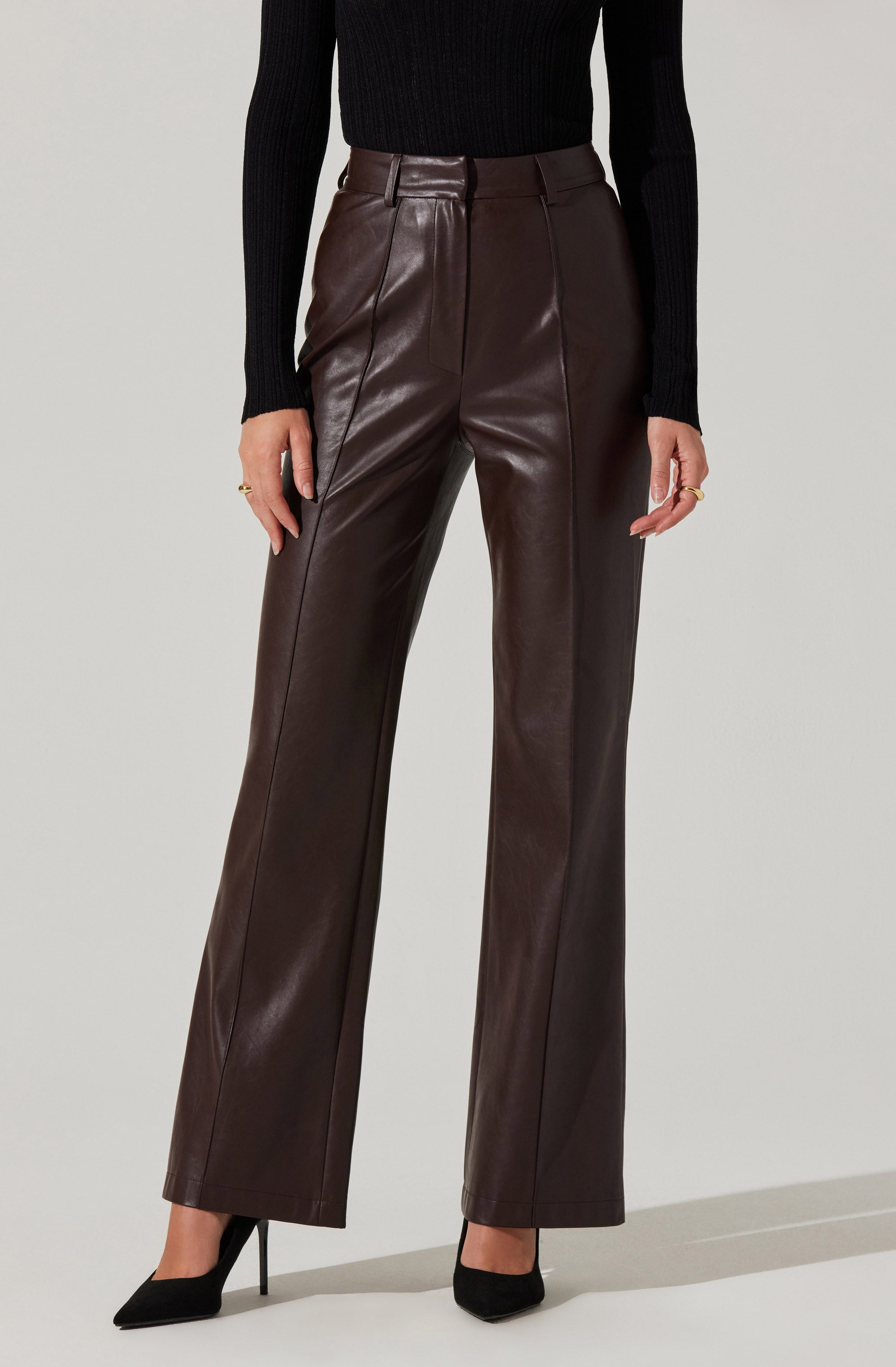 Vance Faux Leather Pants