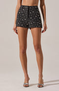 Wynn Embellished Mini Shorts