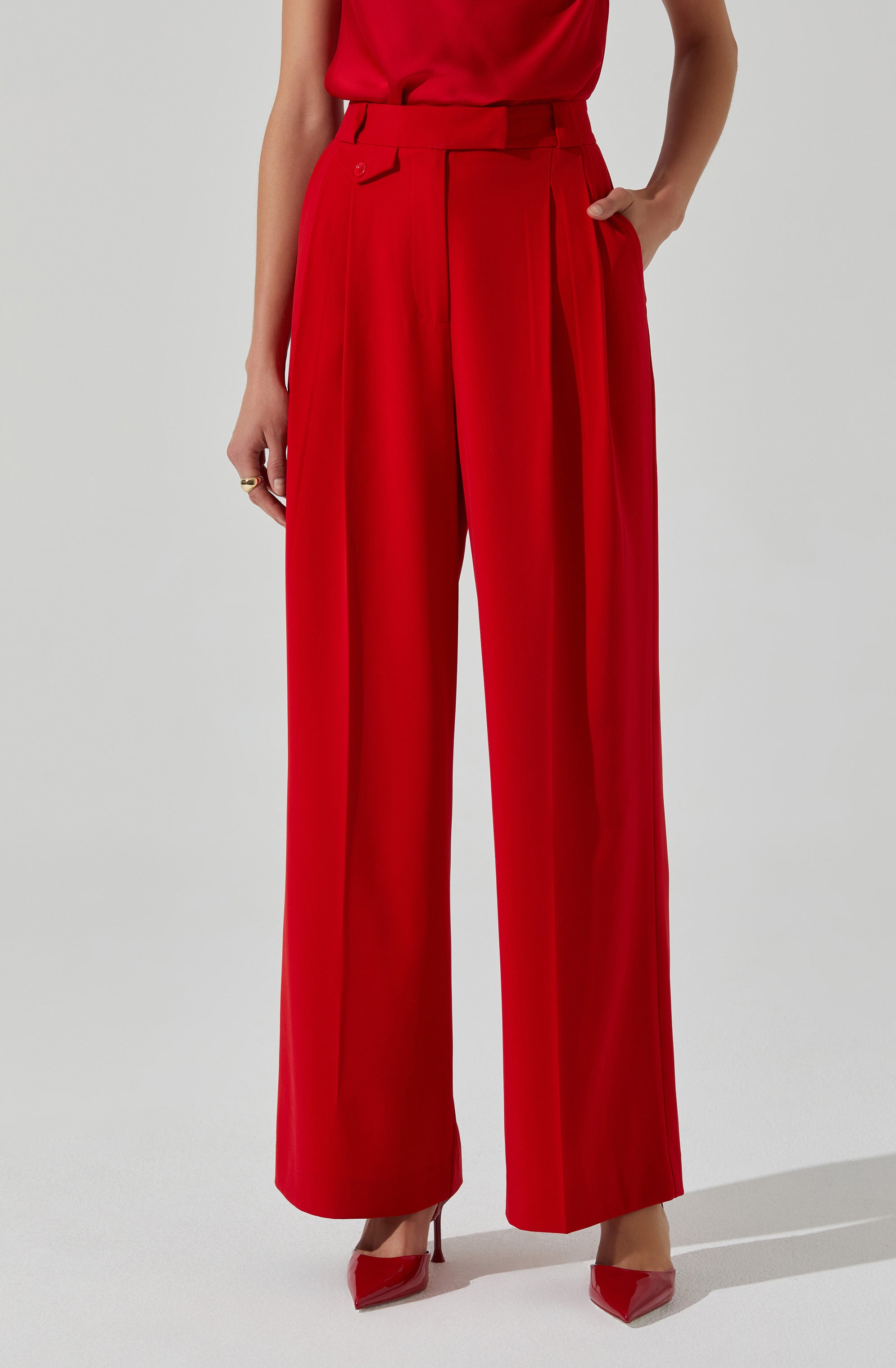 Bryony High Waisted Trouser Pants