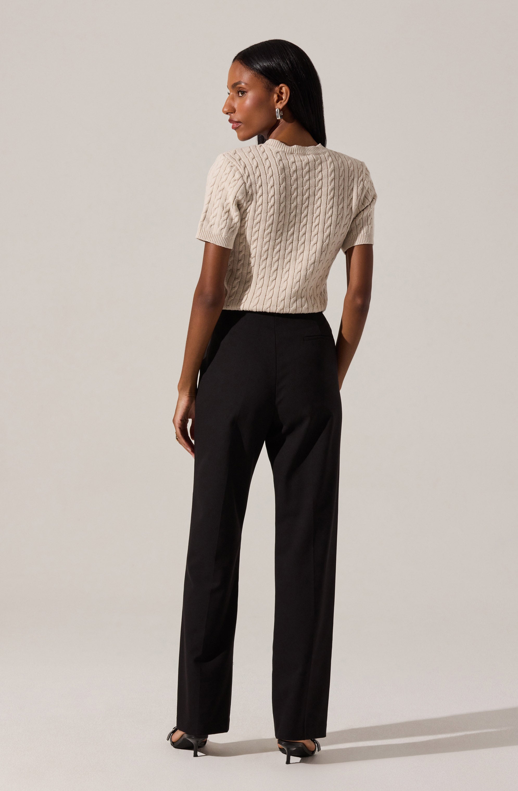 Brooks Pleated Tailored Pants