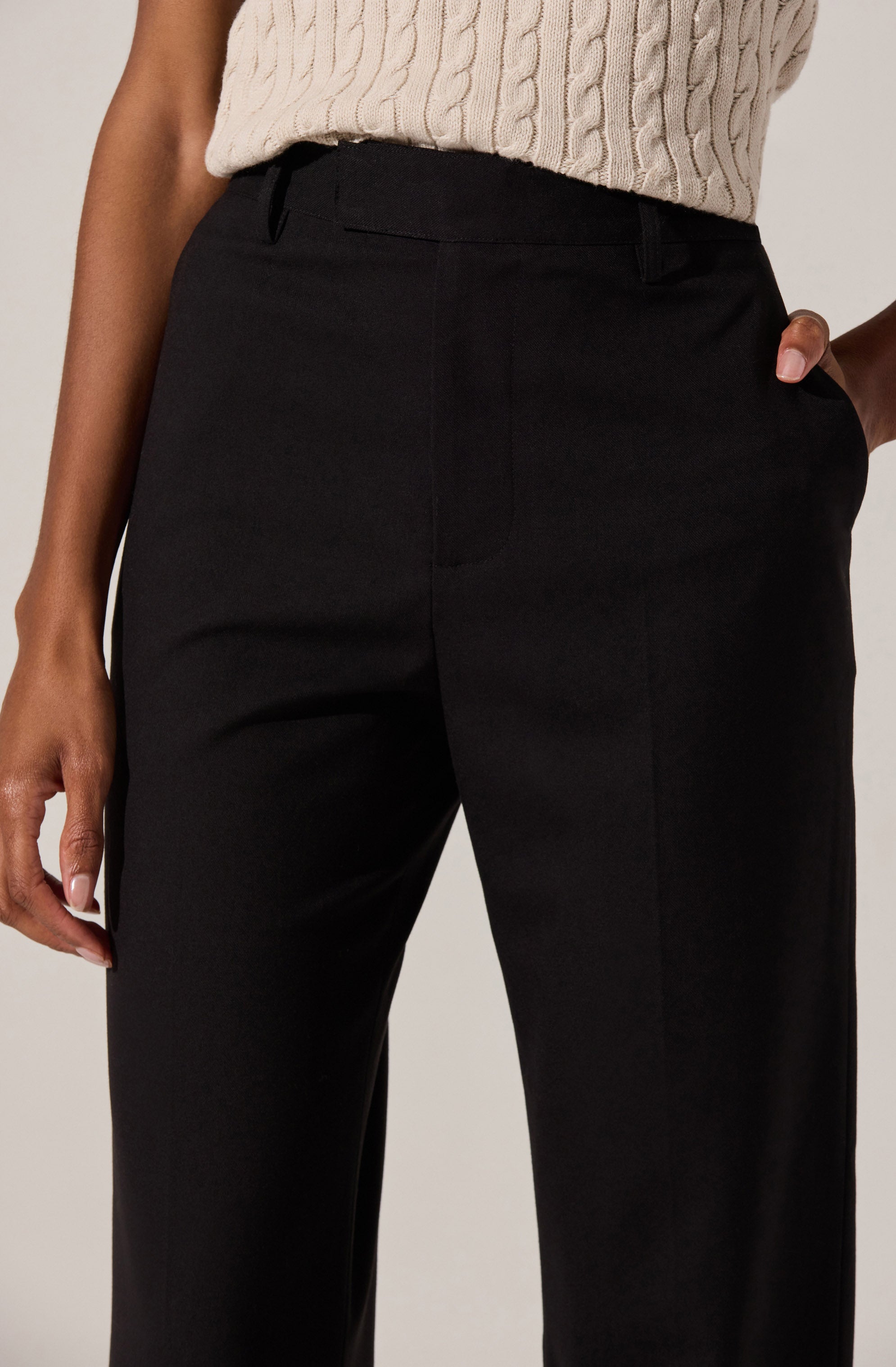 Brooks Pleated Tailored Pants