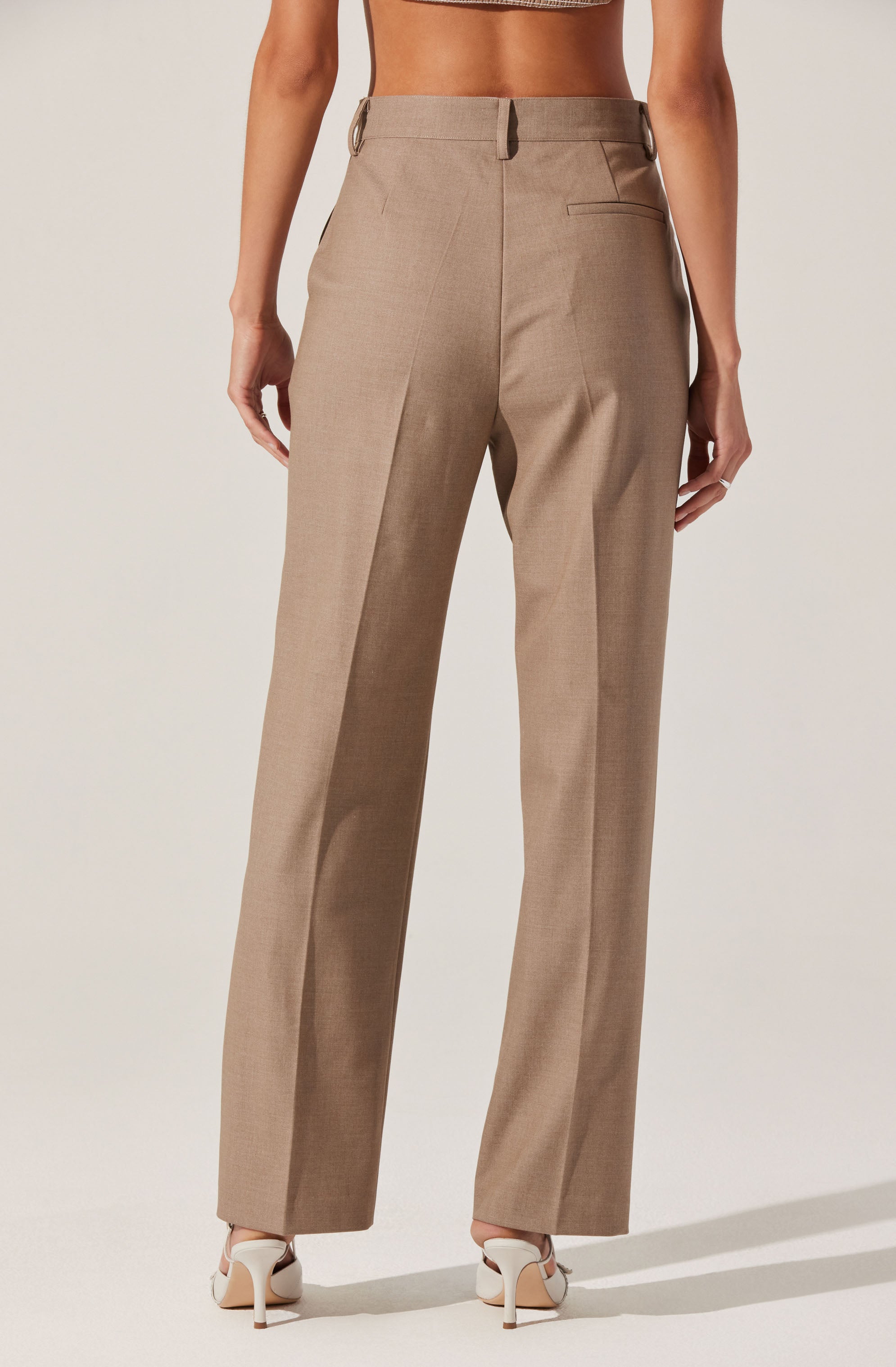 Brooks Pleated Tailored Pants