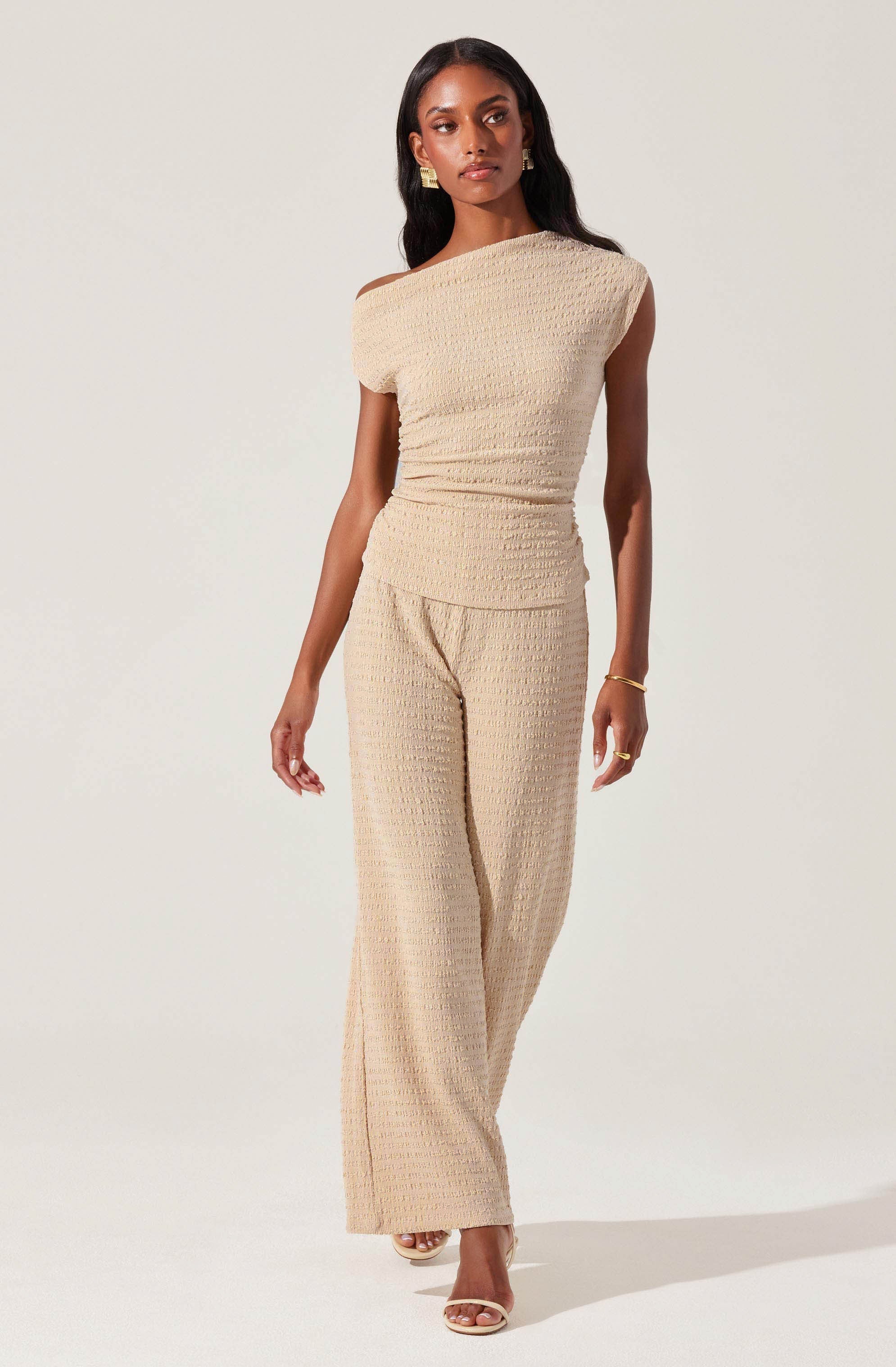 Keir Textured Knit Pants