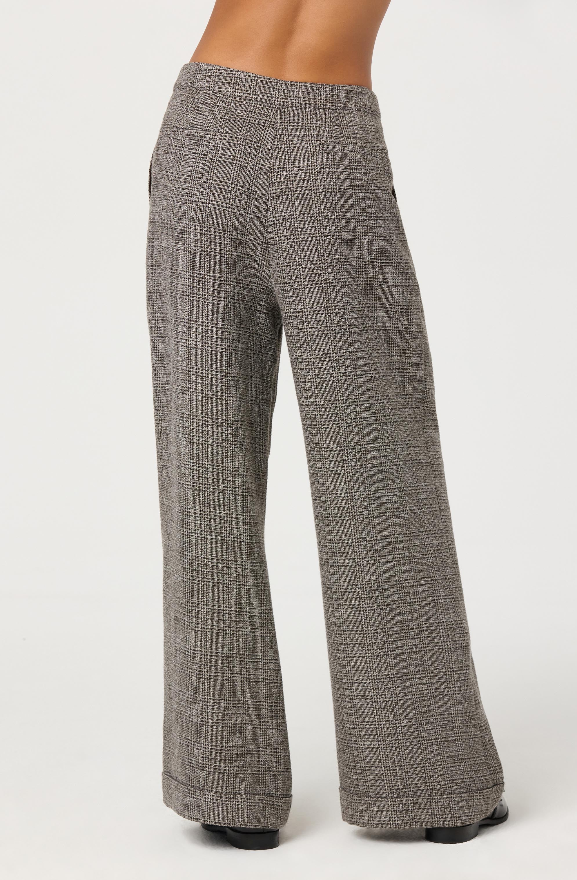 Lanie Relaxed Tweed Trousers