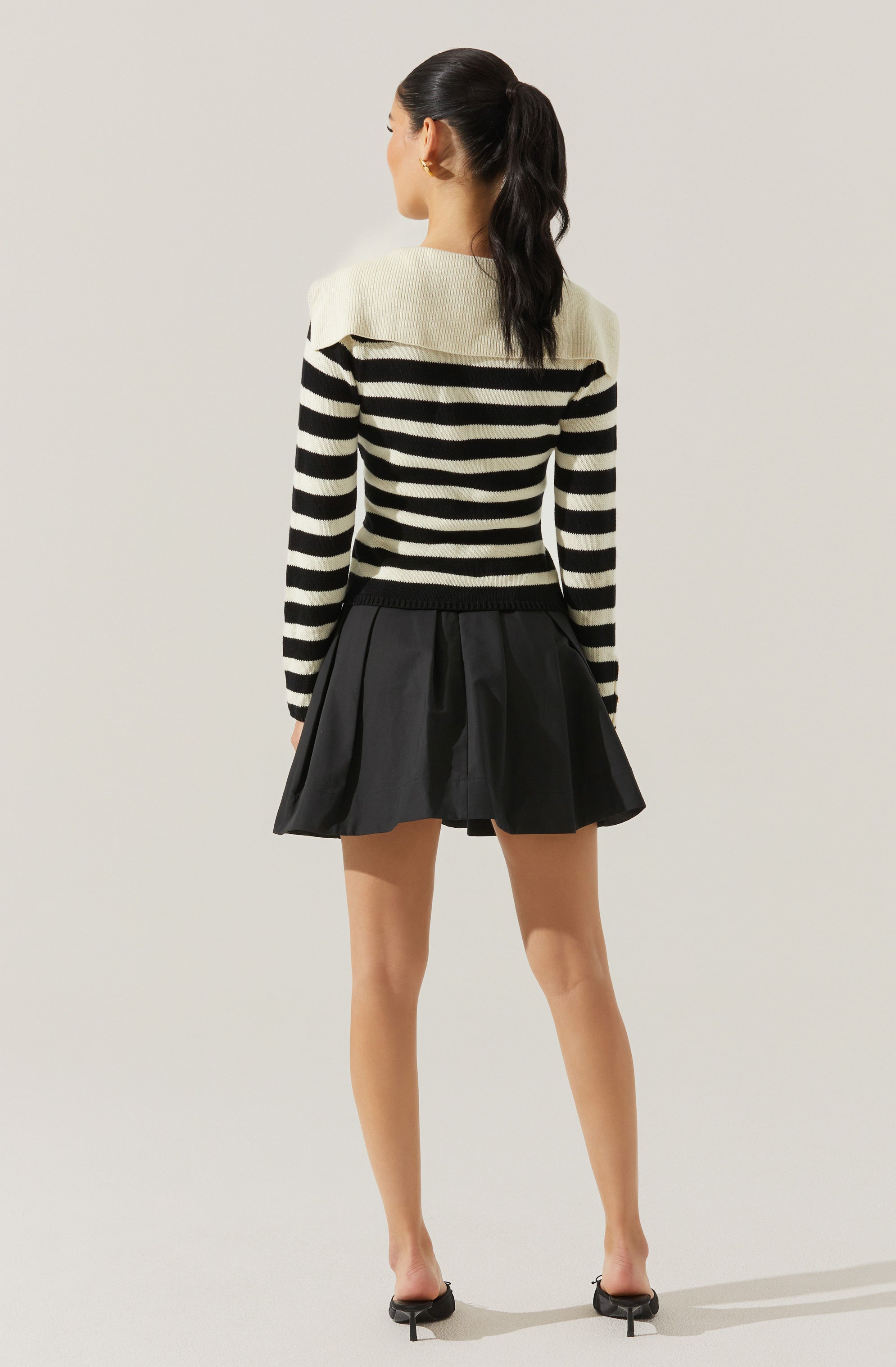 Antheia Pleated Mini Skirt
