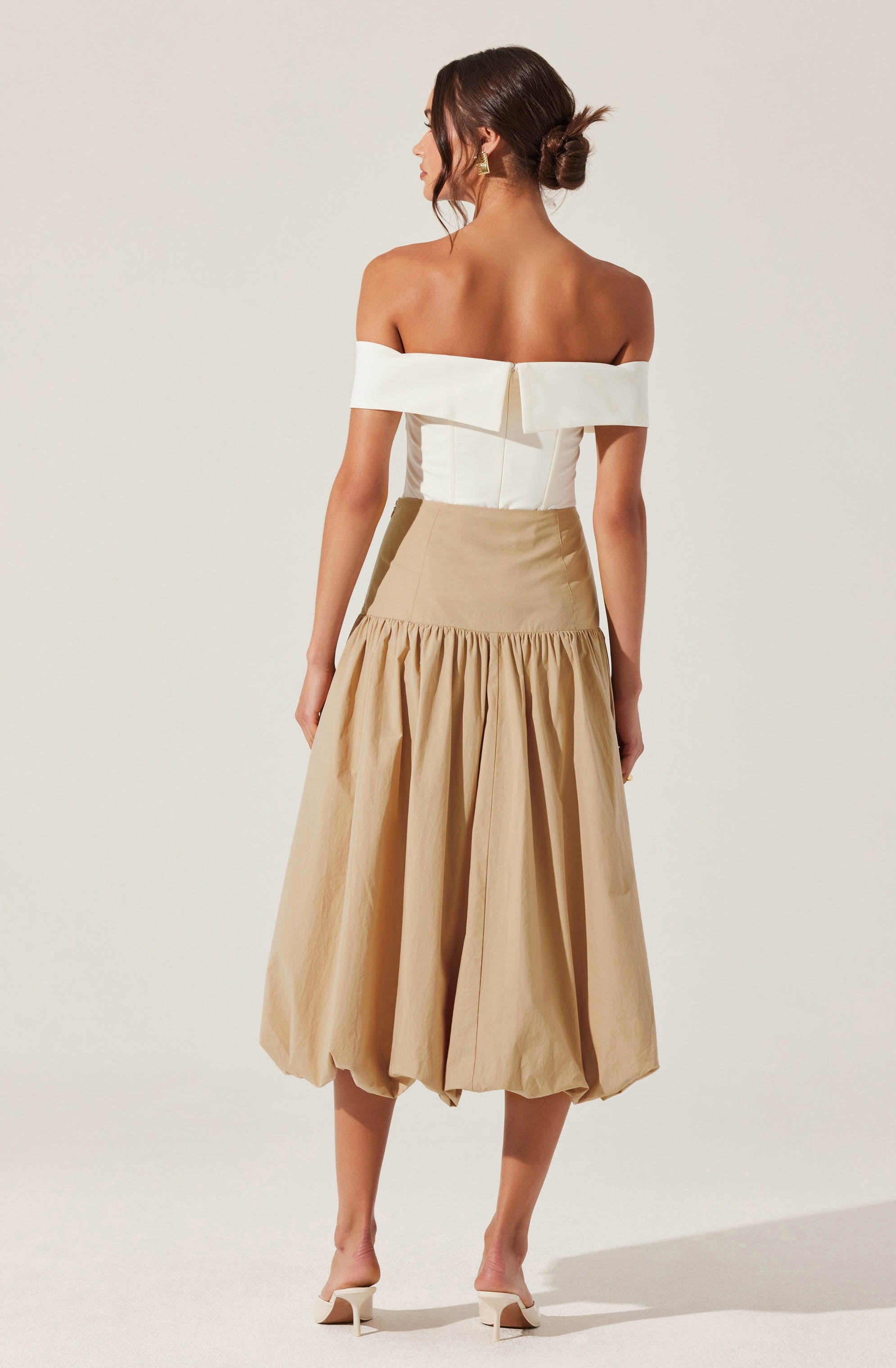 Laryn Drop Waist Bubble Skirt