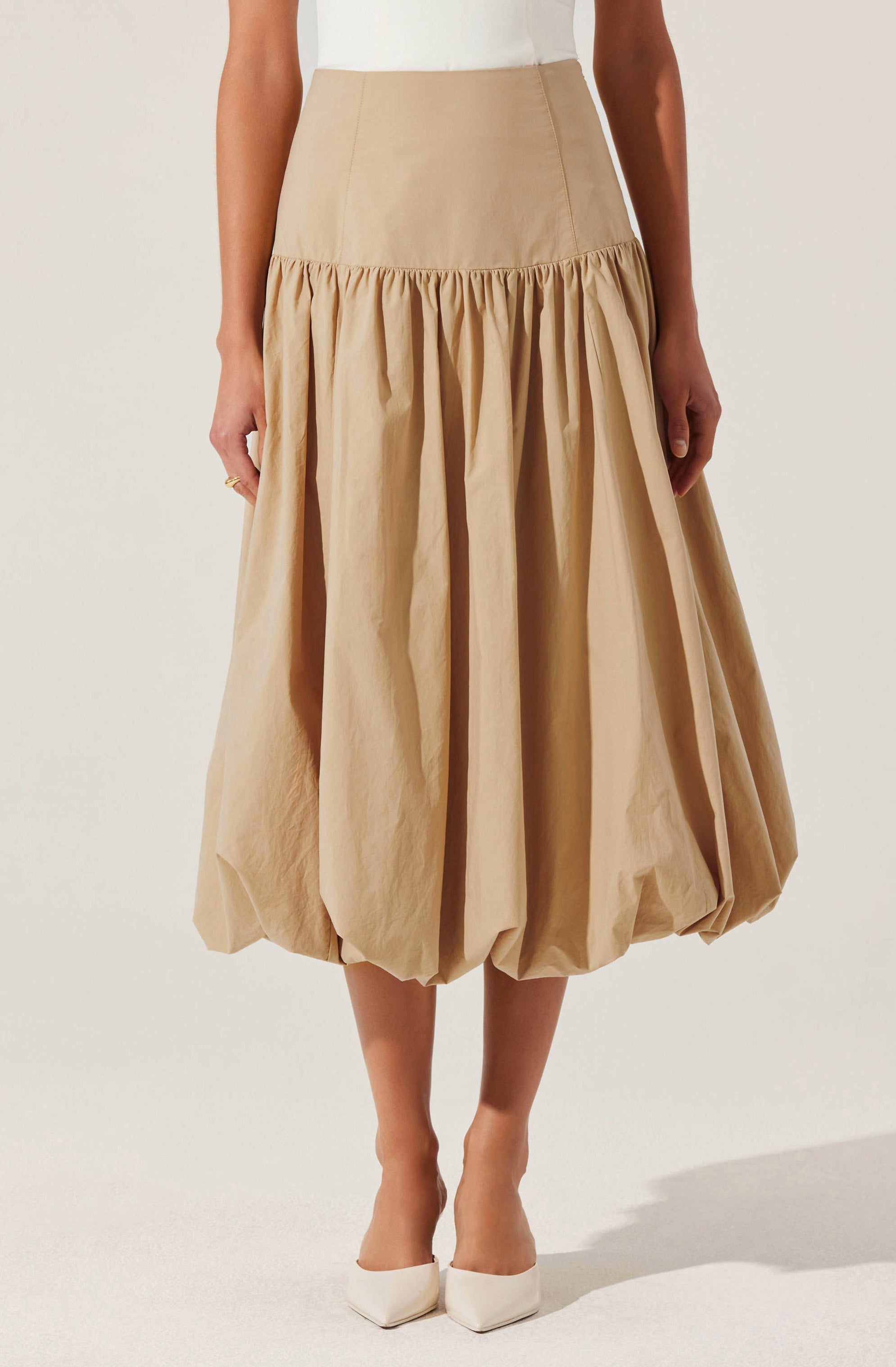 Laryn Drop Waist Bubble Skirt