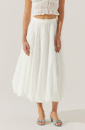 Kissel Eyelet Bubble Maxi Skirt