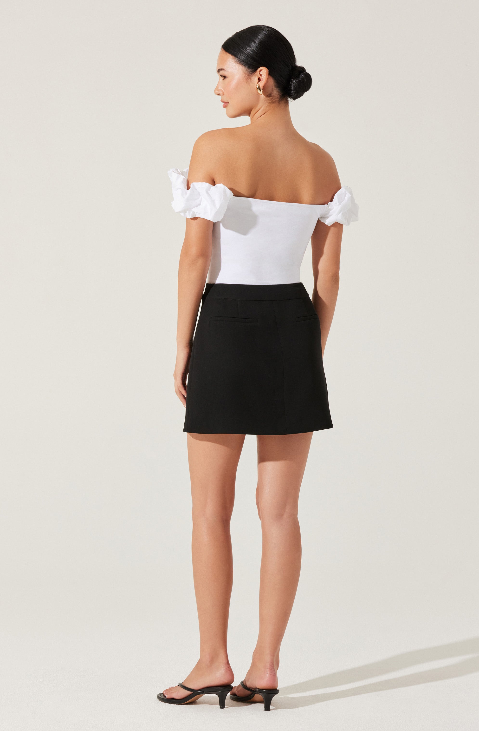 Bella Tailored Mini Skirt