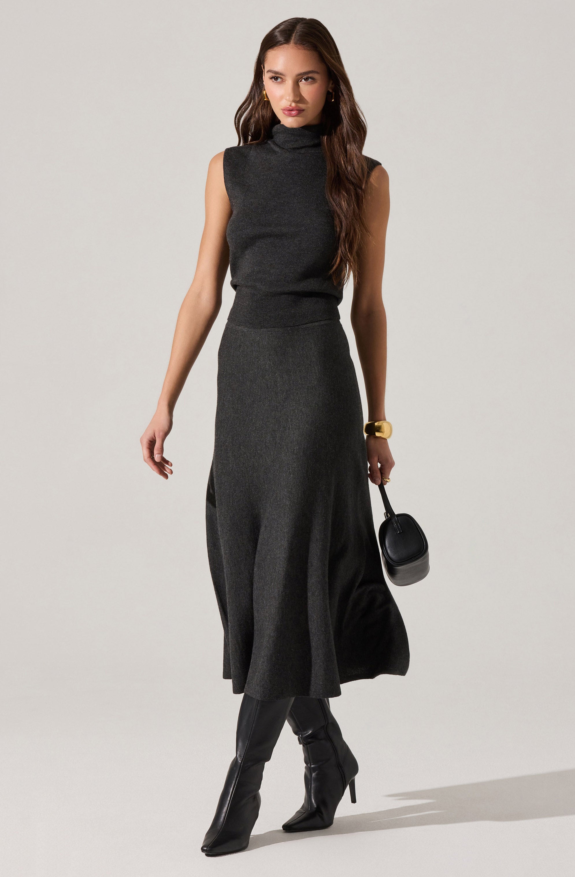 Deora Midi Sweater Skirt