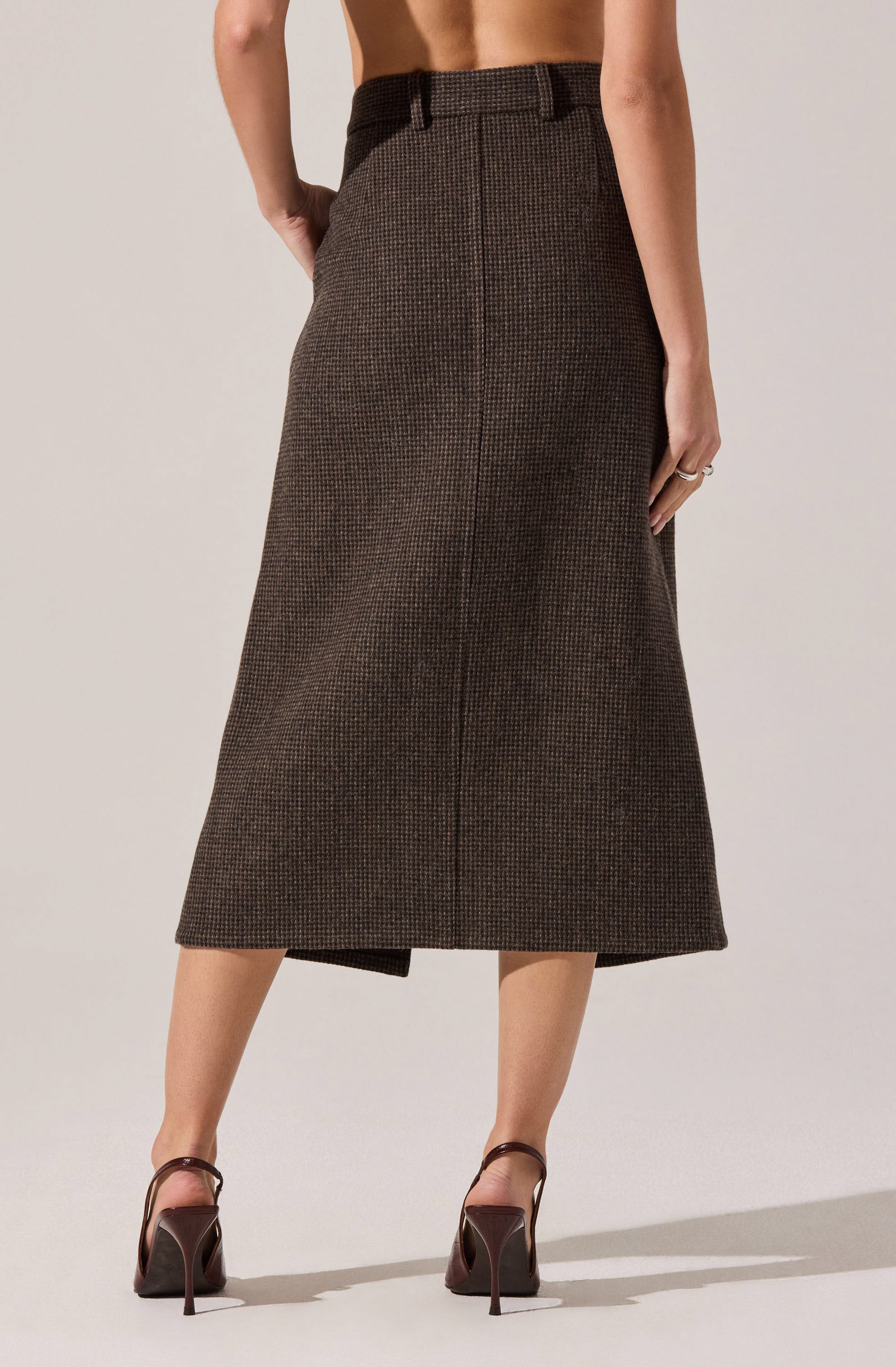 Rielle Wool-Blend Pencil Skirt