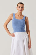 Virgo Textured Sweater Tank