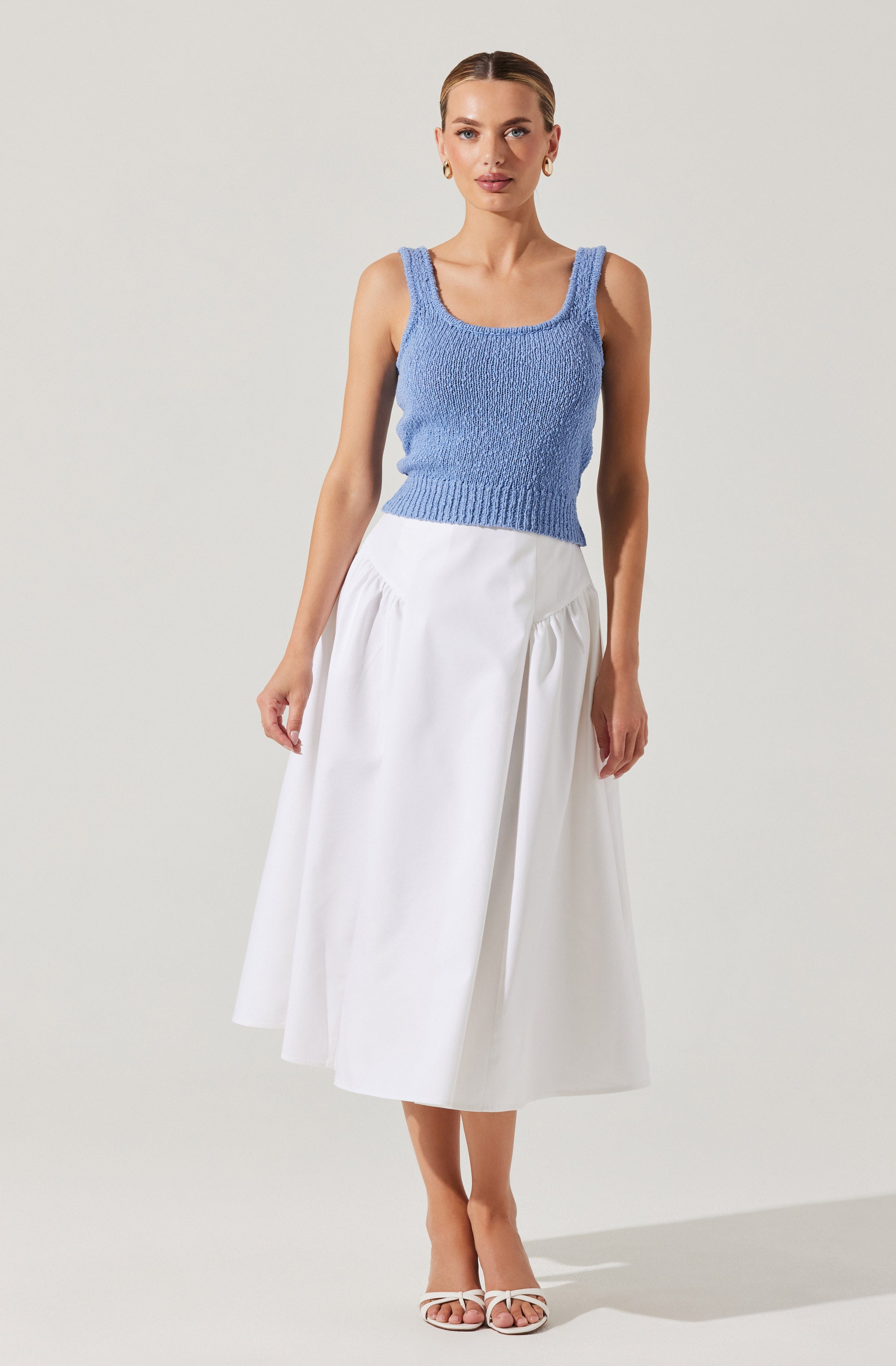 Virgo Textured Sweater Tank