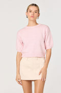 Colette Short Sleeve Flecked Sweater