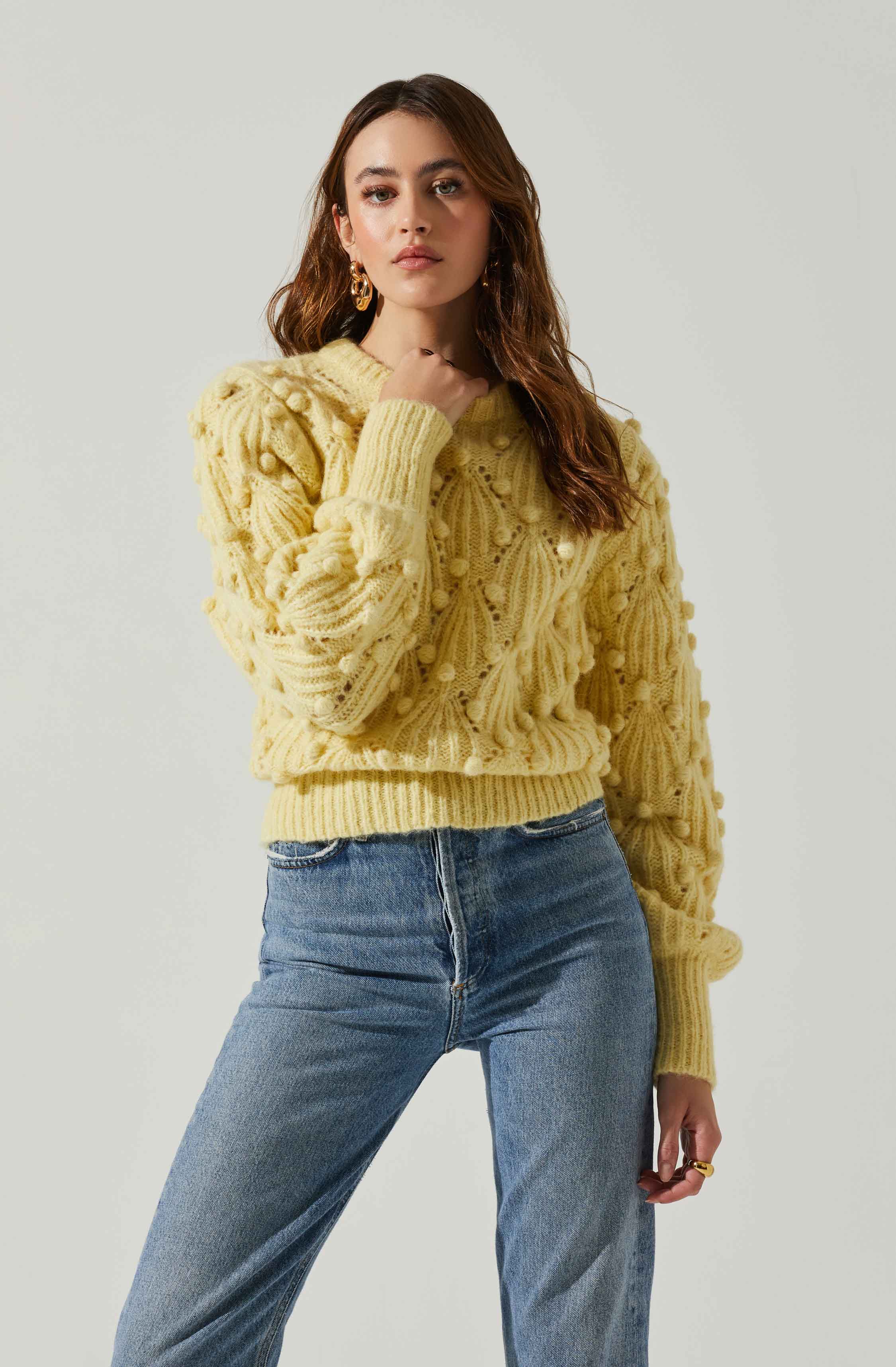 Lexi Pom Pom Embellished Sweater