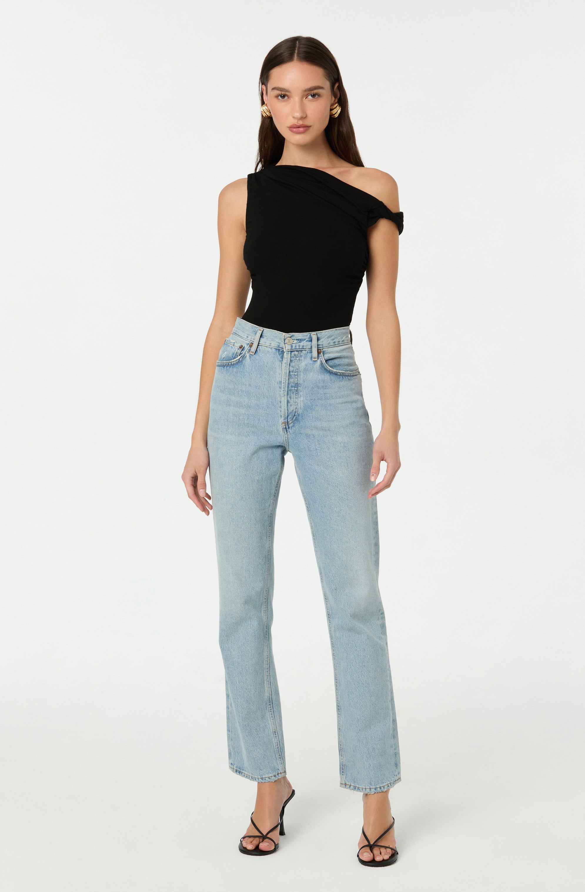 Fiora Asymmetrical Bodysuit