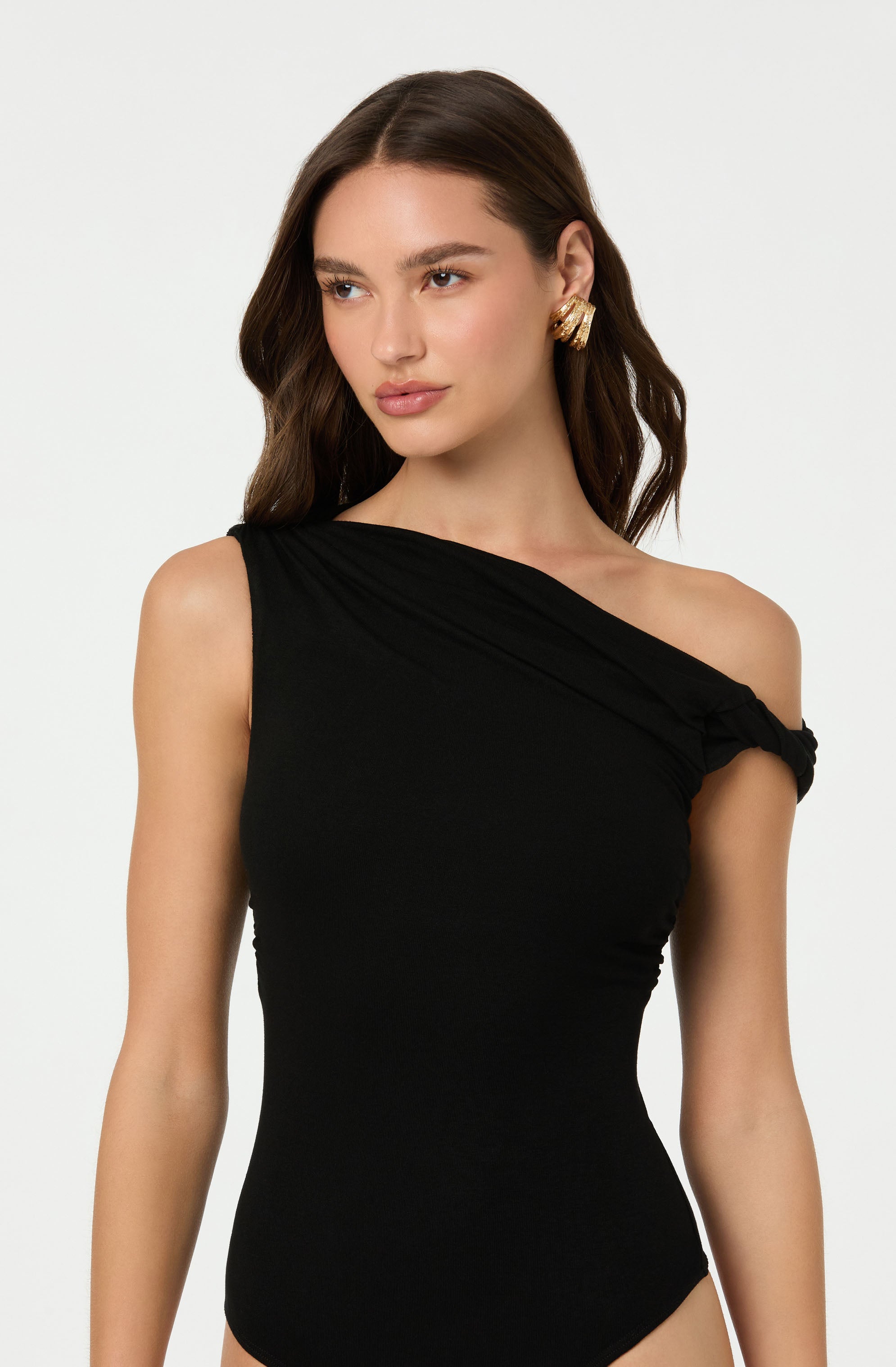 Fiora Asymmetrical Bodysuit