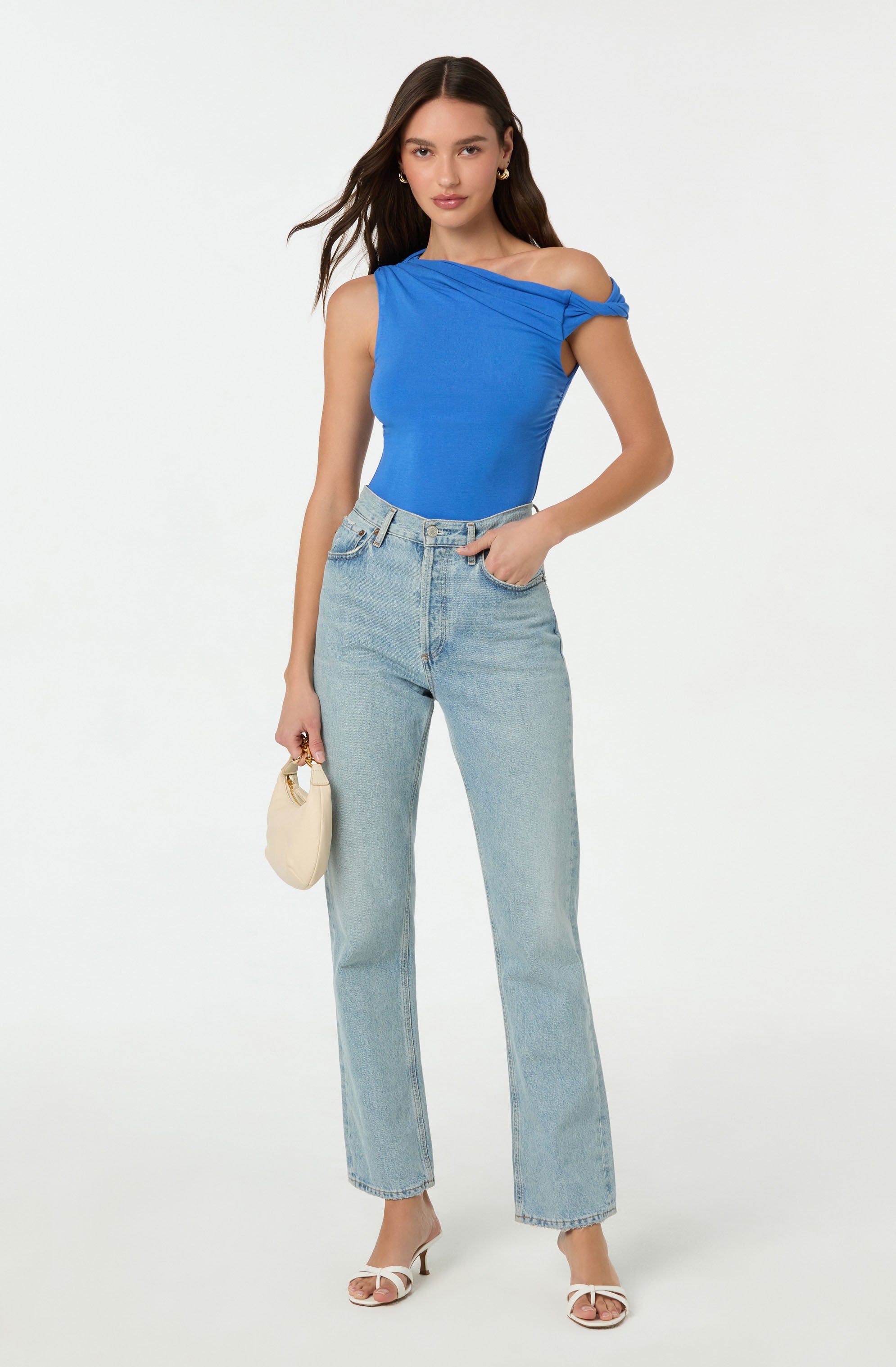 Fiora Asymmetrical Bodysuit