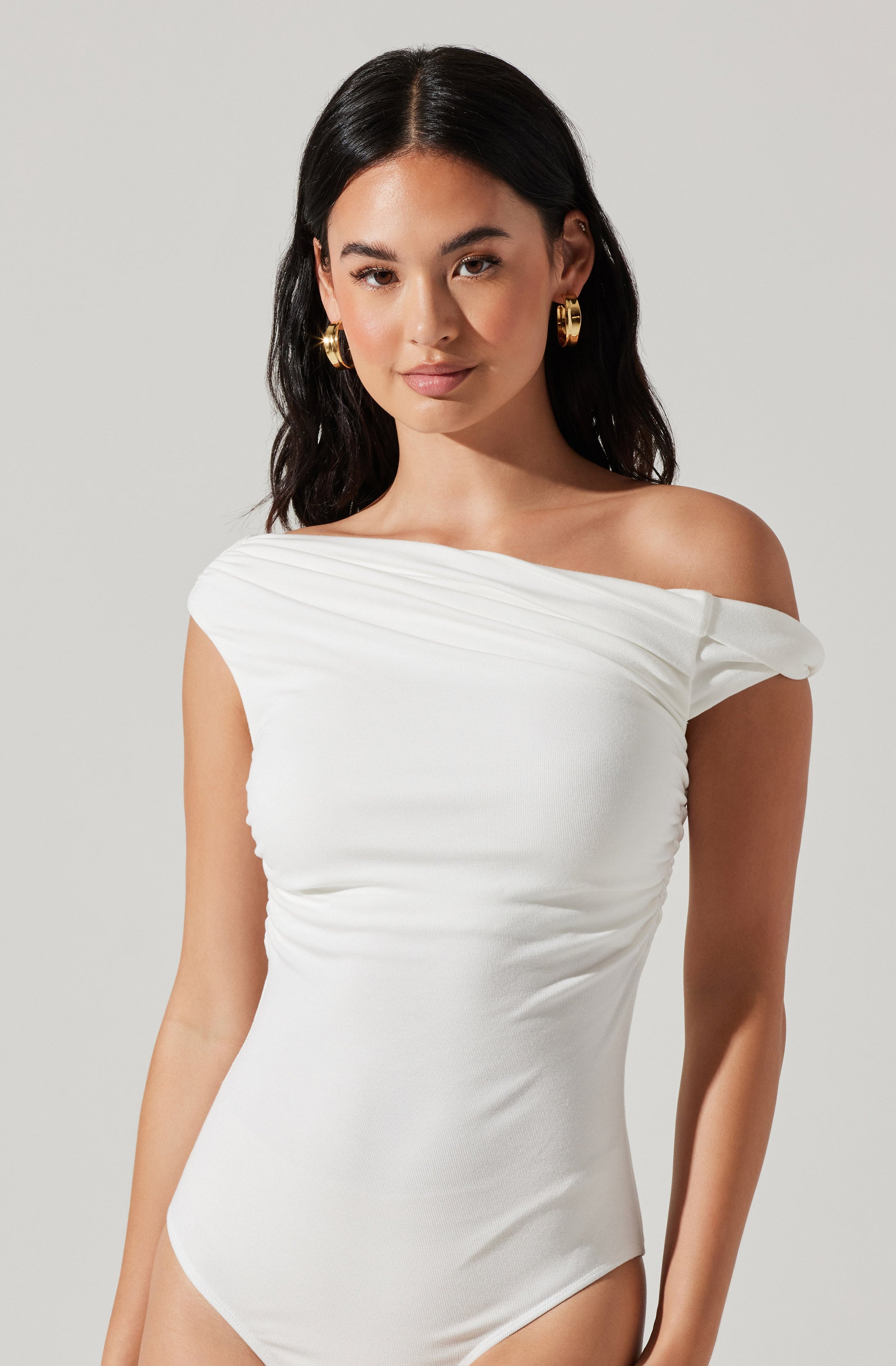 Fiora Asymmetrical Bodysuit