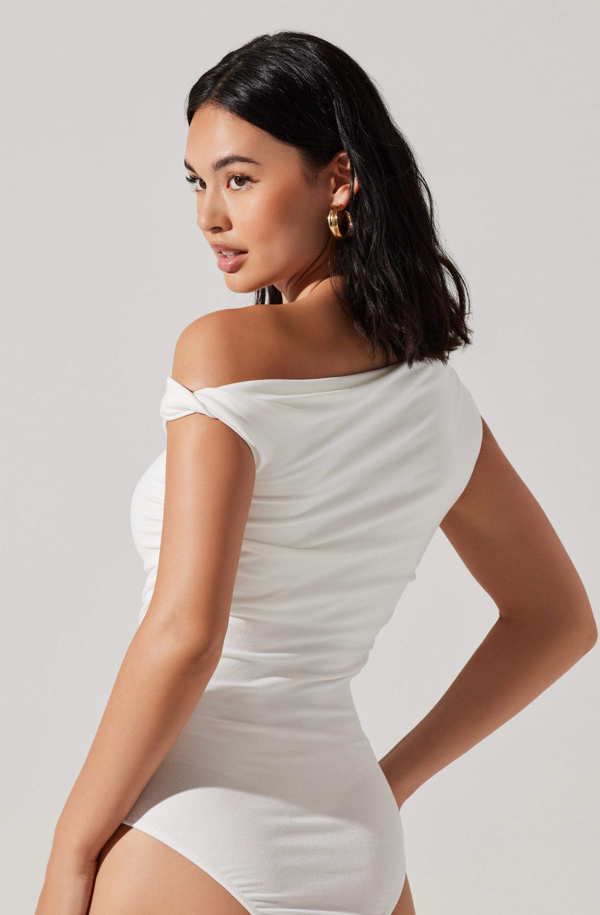 Fiora Asymmetrical Bodysuit