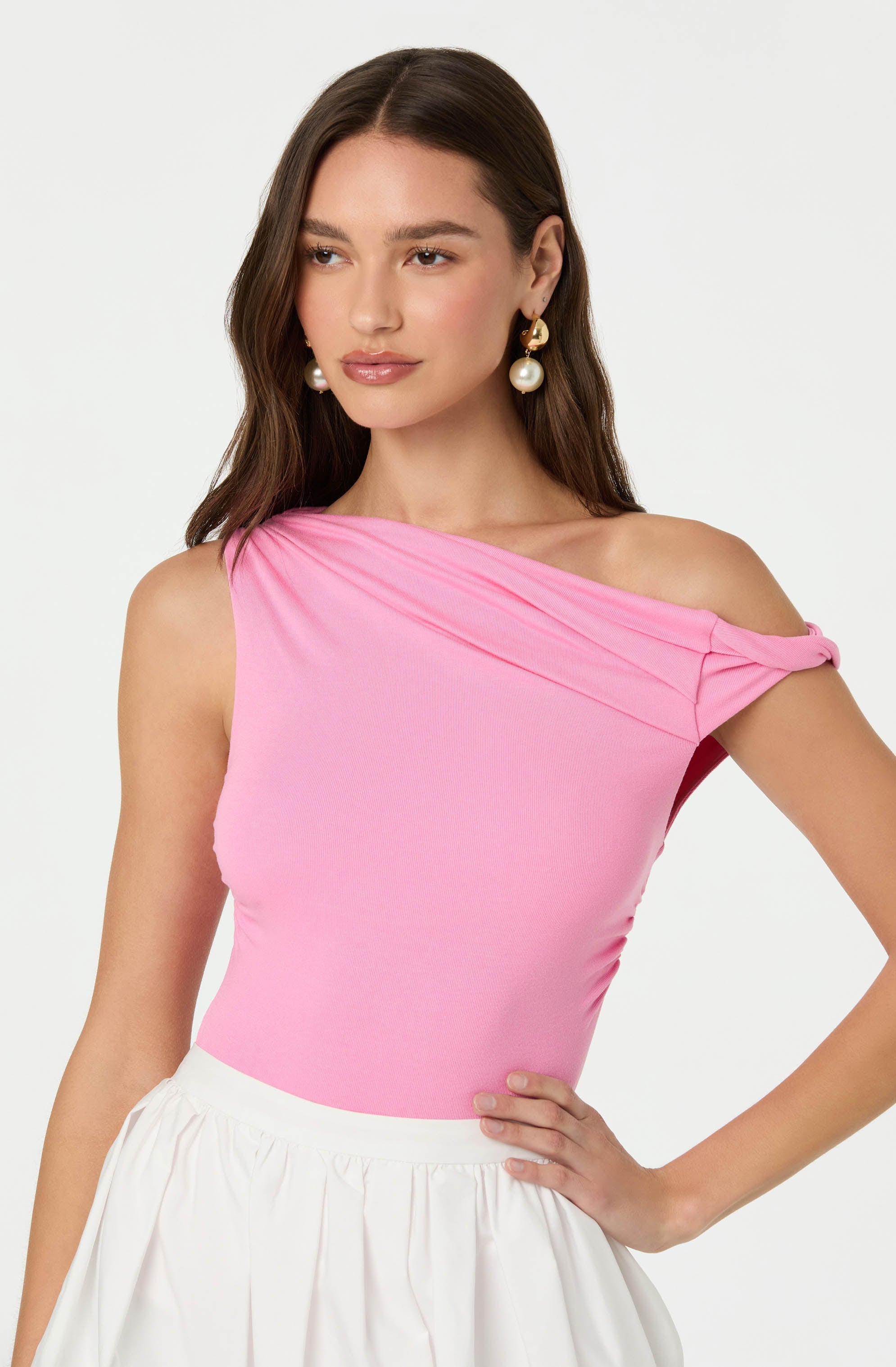 Fiora Asymmetrical Bodysuit